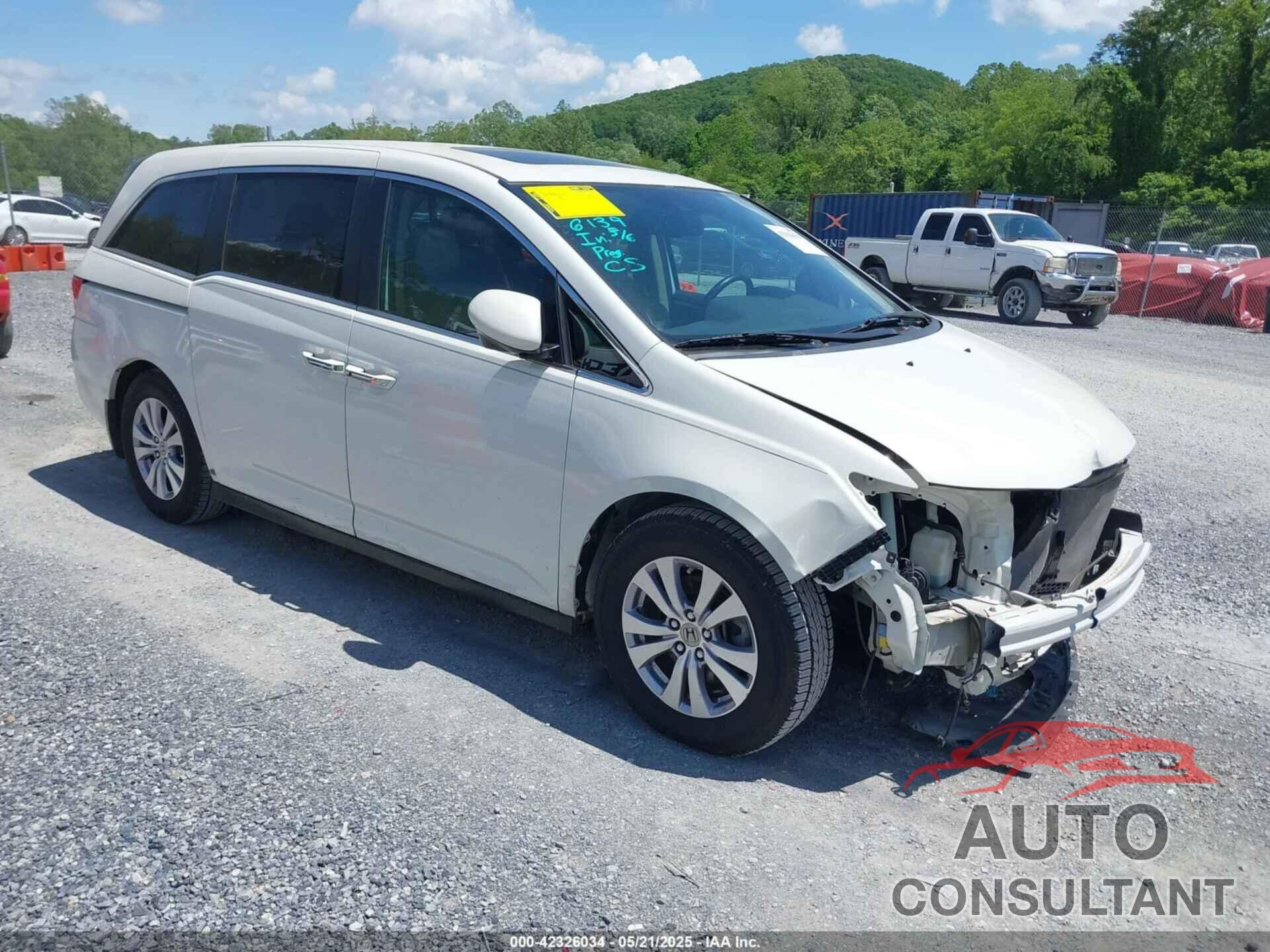 HONDA ODYSSEY 2015 - 5FNRL5H65FB011140