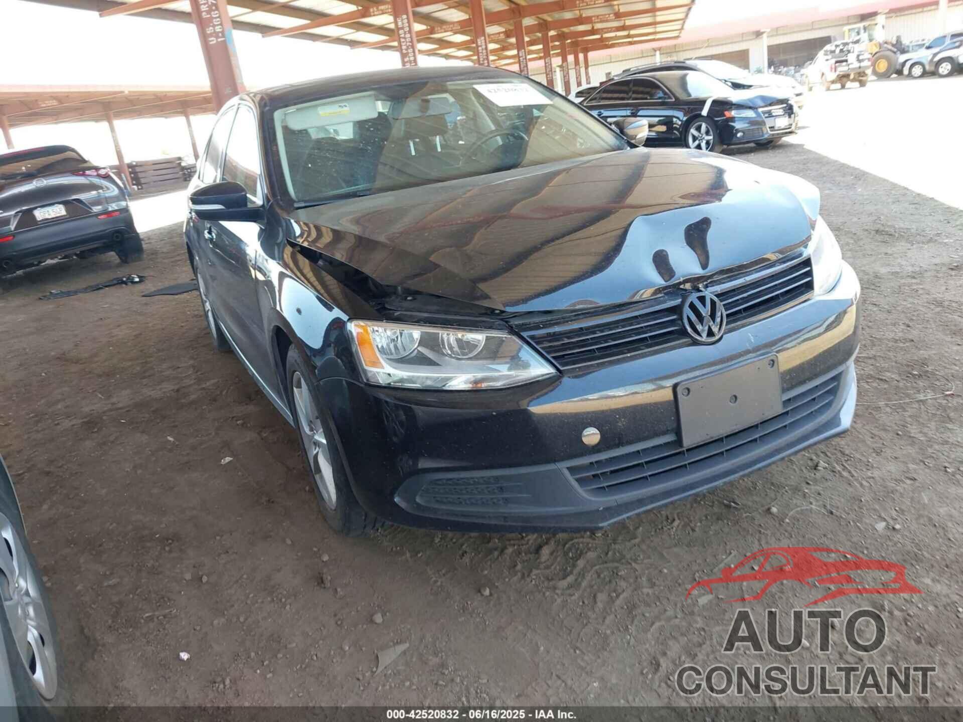 VOLKSWAGEN JETTA 2012 - 3VWDX7AJ8CM304320
