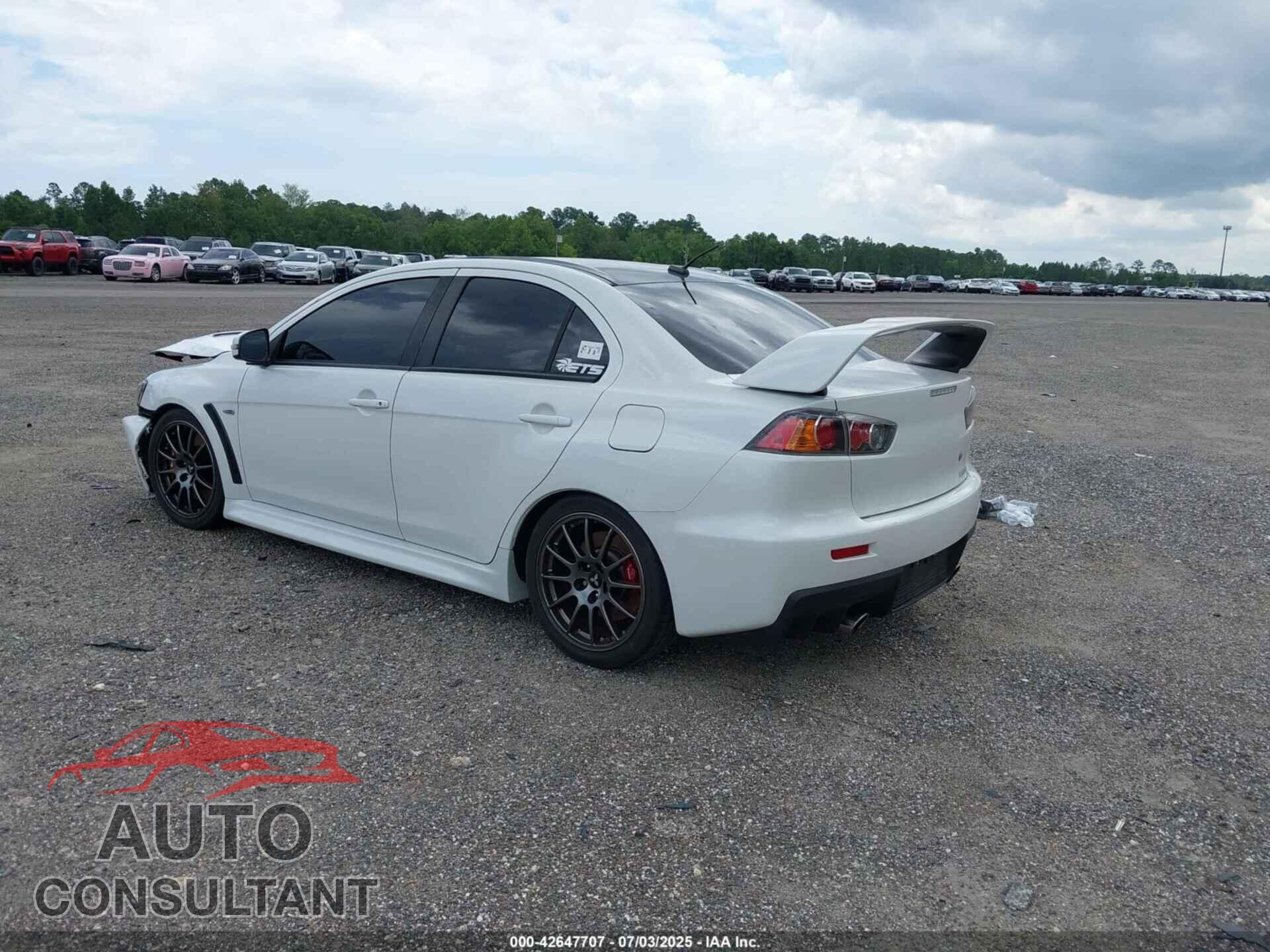 MITSUBISHI LANCER EVOLUTION 2015 - JA32W7FV5FU028234