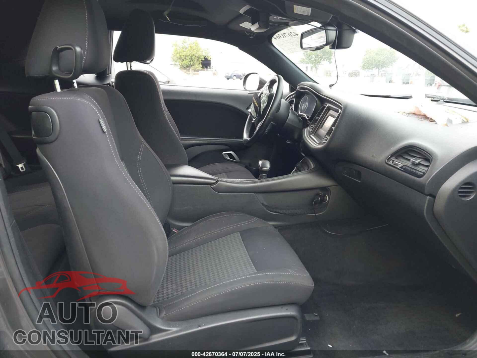 DODGE CHALLENGER 2015 - 2C3CDZAG3FH750261