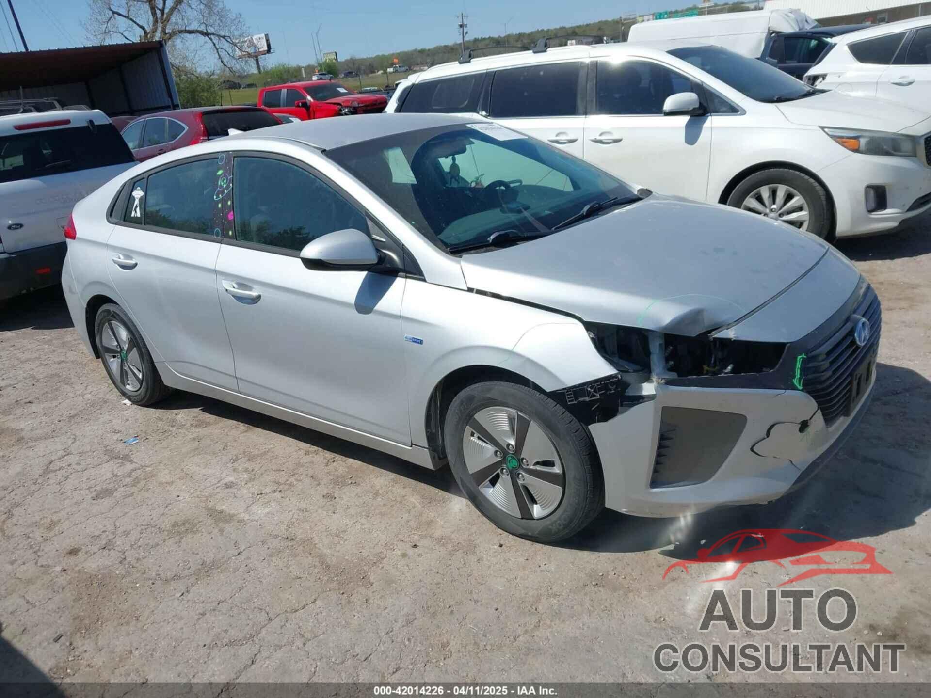 HYUNDAI IONIQ HYBRID 2019 - KMHC65LC7KU158518