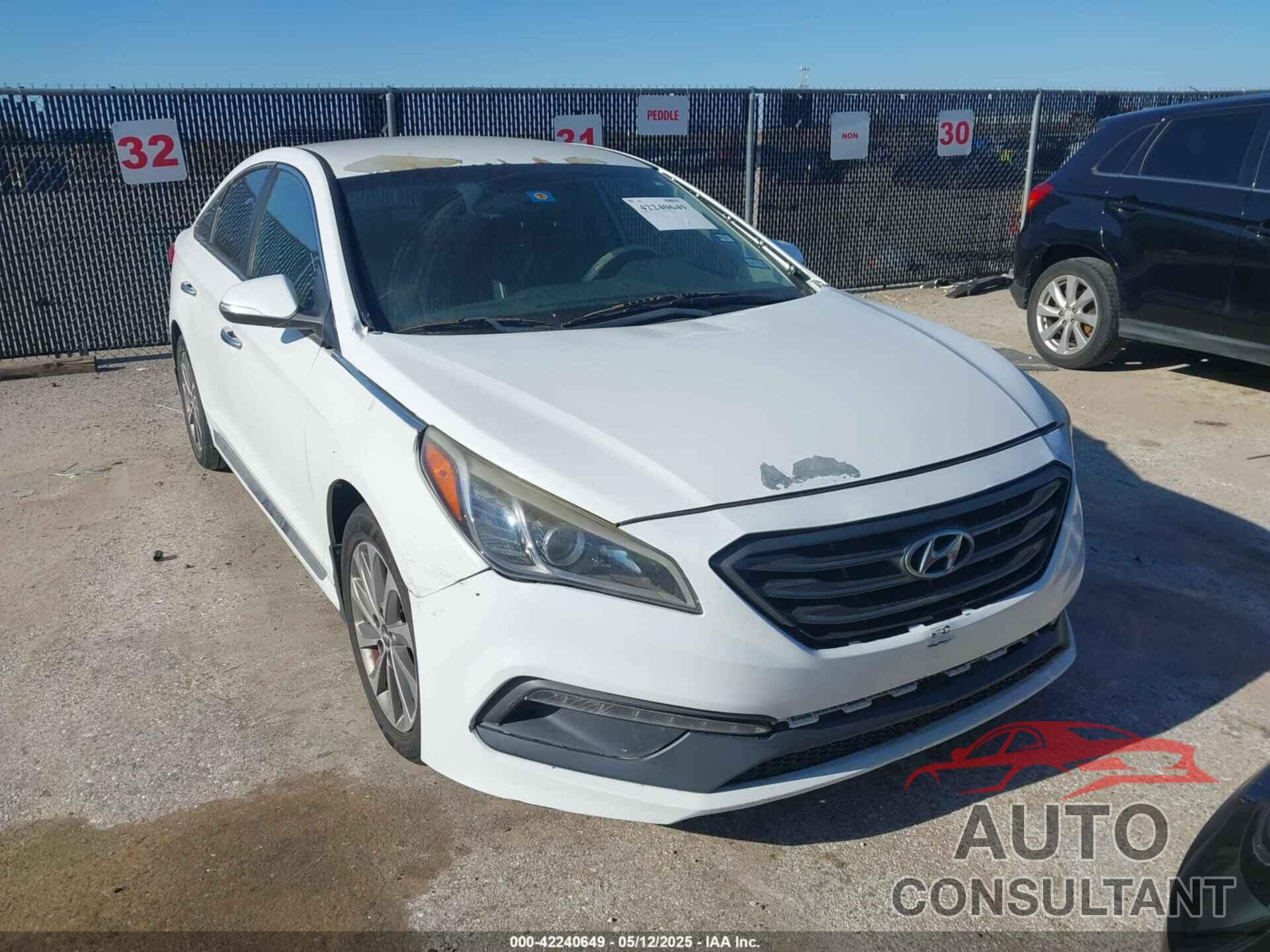 HYUNDAI SONATA 2015 - 5NPE34AFXFH240319