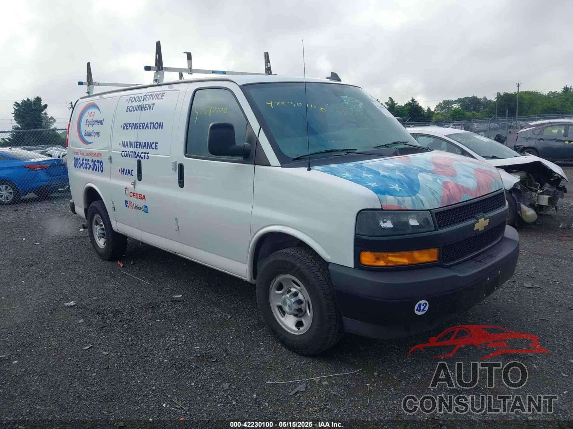 CHEVROLET EXPRESS CARGO 2021 - 1GCWGAFP8M1303608