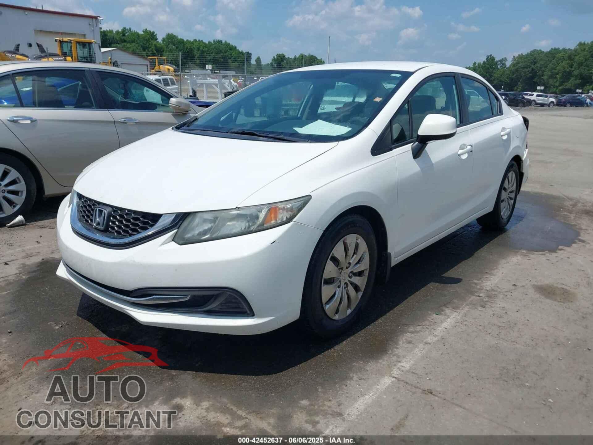 HONDA CIVIC 2013 - 2HGFB2F50DH561076