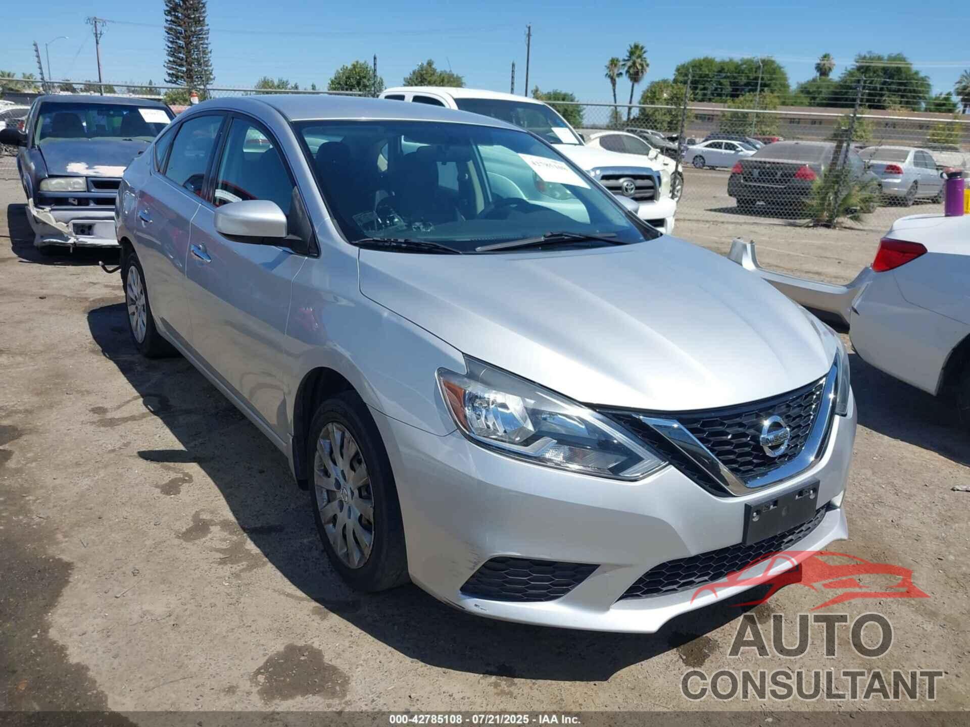 NISSAN SENTRA 2017 - 3N1AB7AP2HY218898