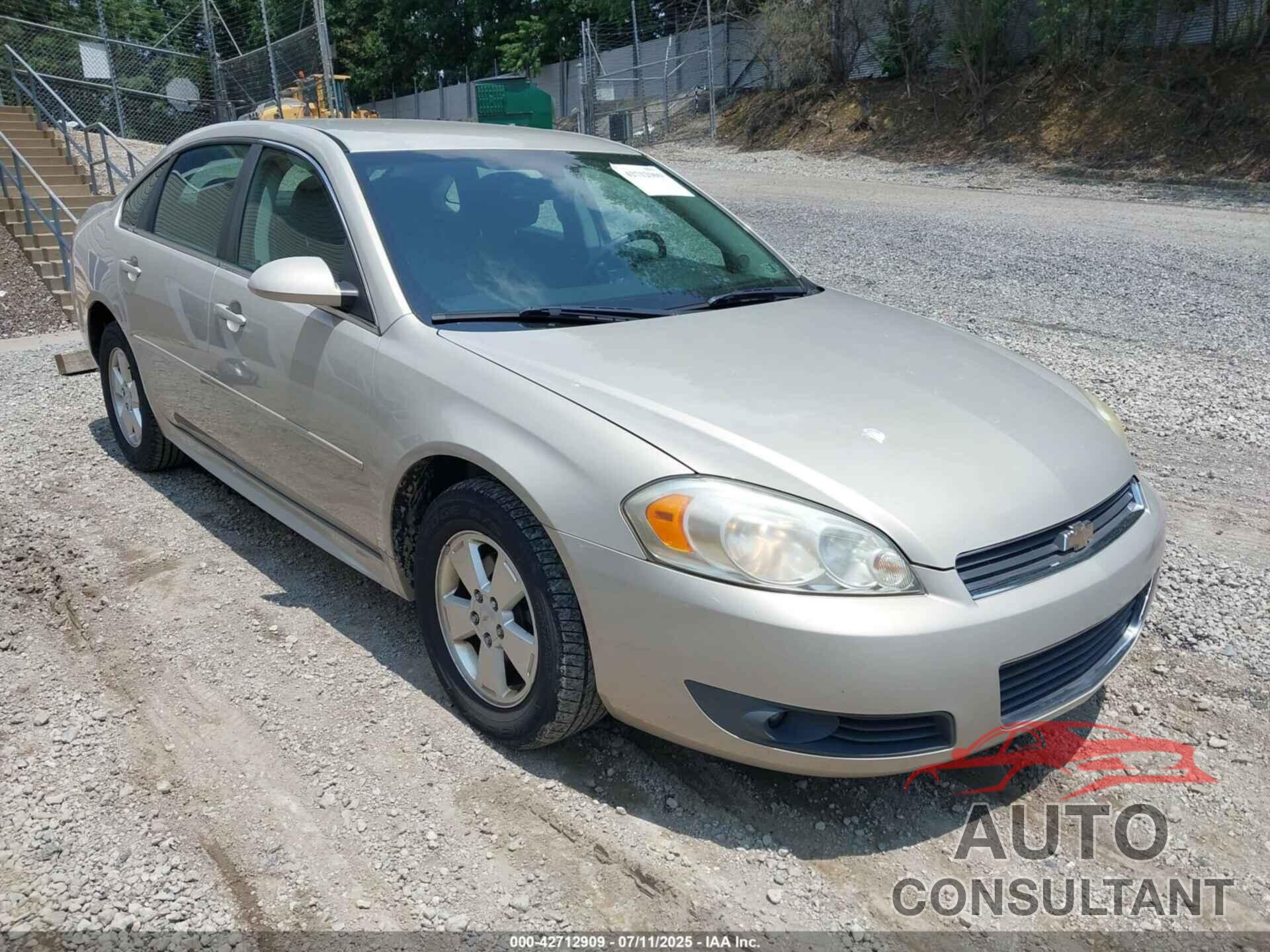 CHEVROLET IMPALA 2011 - 2G1WG5EK5B1254638