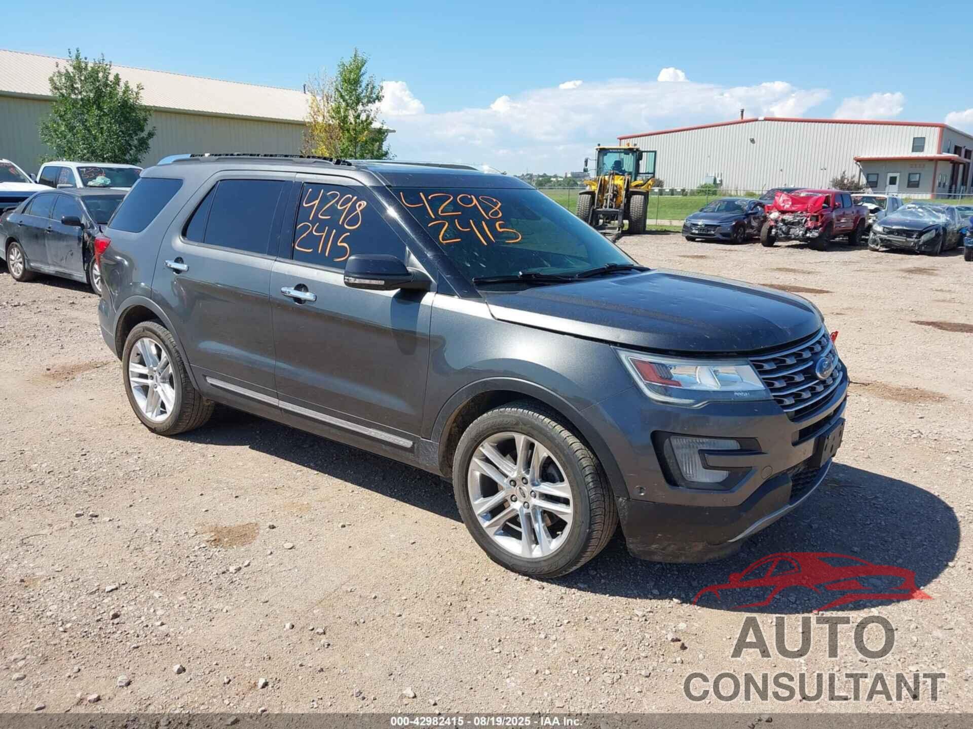 FORD EXPLORER 2016 - 1FM5K8F82GGC97264