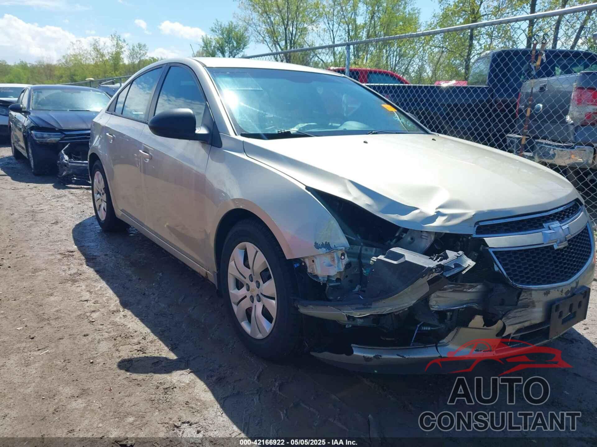 CHEVROLET CRUZE 2013 - 1G1PA5SH1D7188934