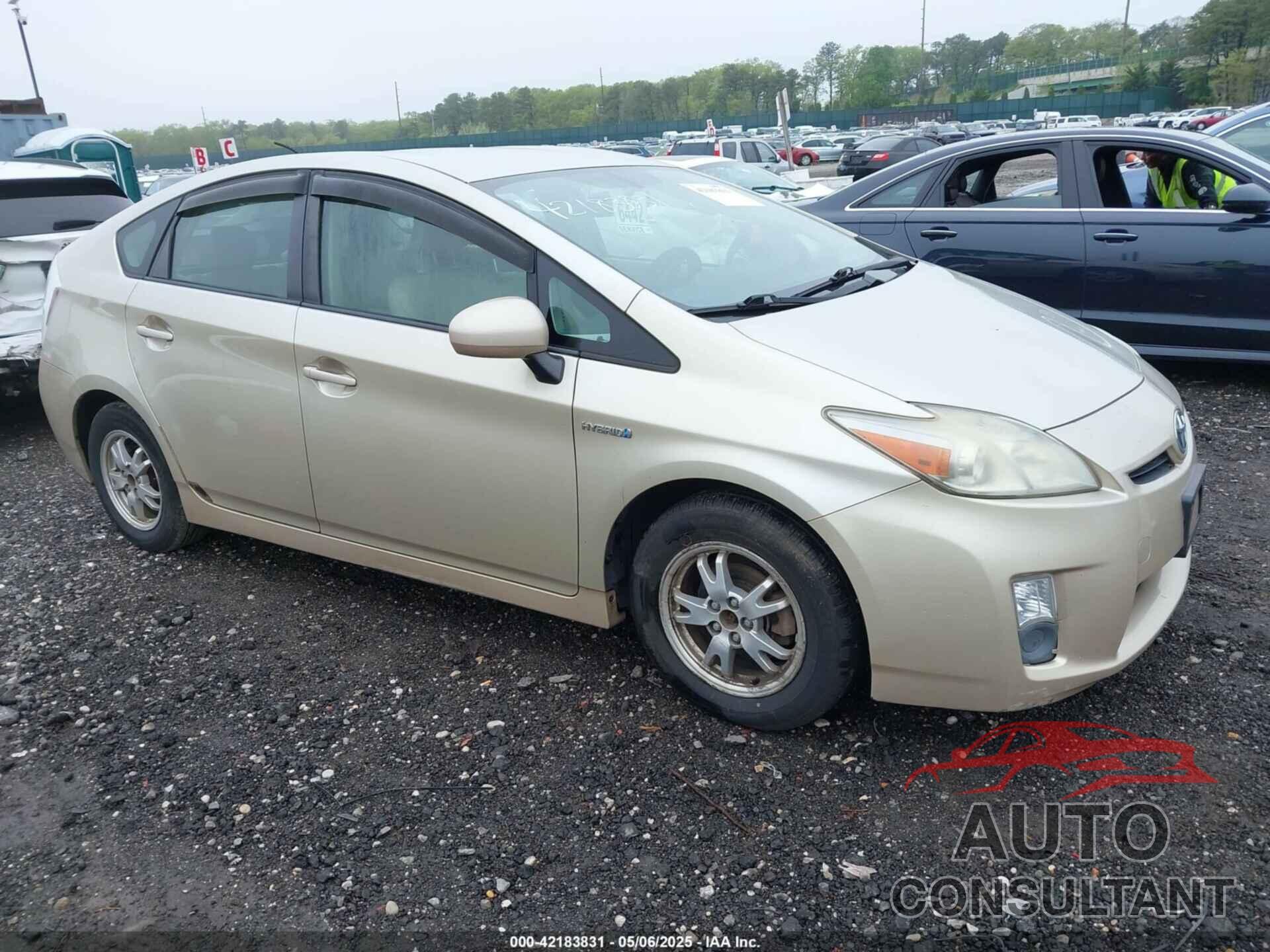 TOYOTA PRIUS 2010 - JTDKN3DU9A0212664
