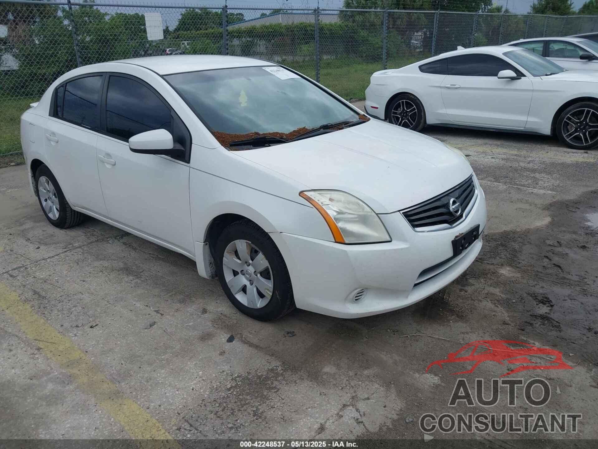 NISSAN SENTRA 2012 - 3N1AB6AP9CL785819