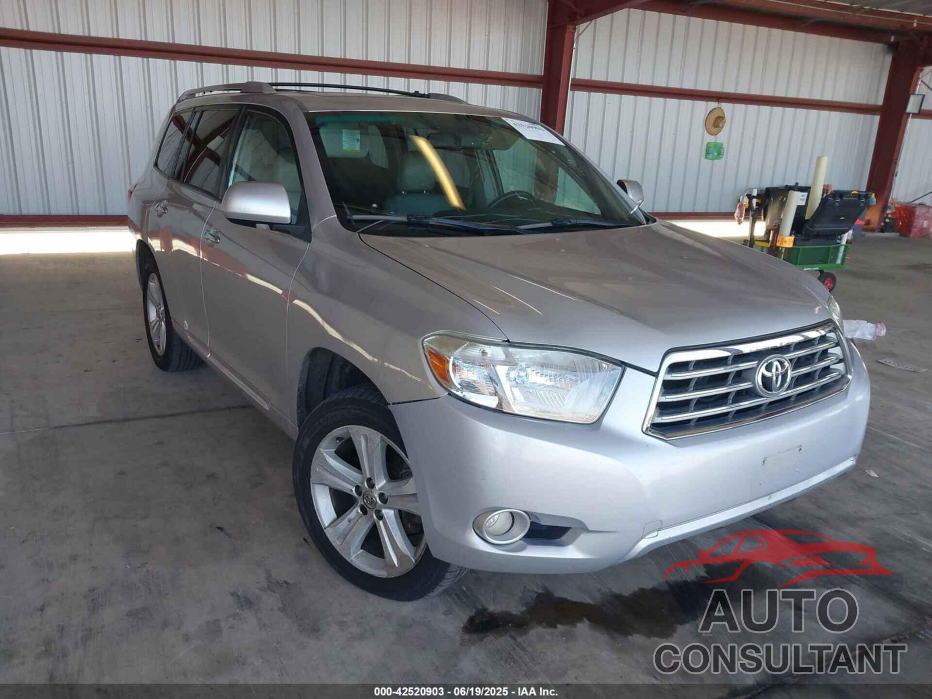 TOYOTA HIGHLANDER 2010 - 5TDYK3EH5AS004136