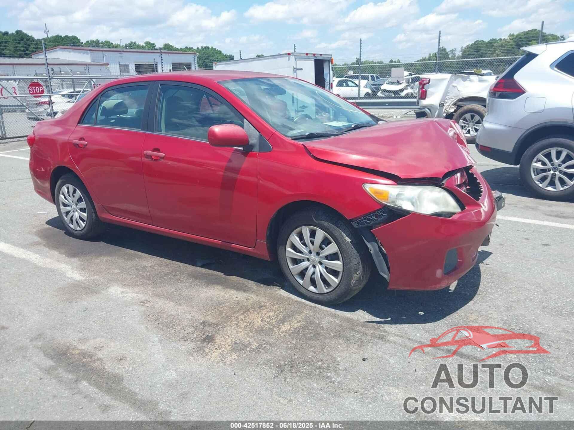 TOYOTA COROLLA 2013 - 5YFBU4EE7DP203732