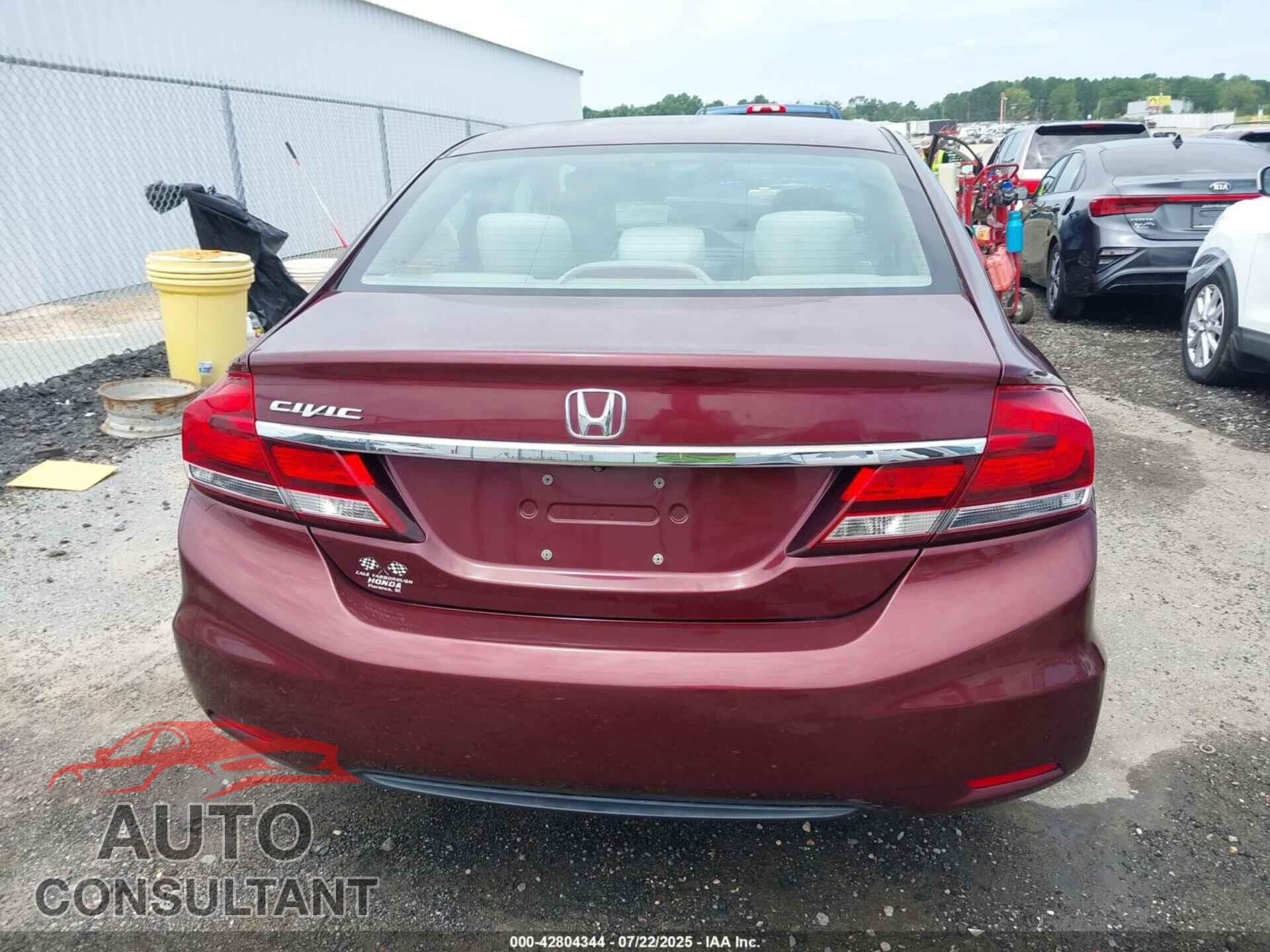 HONDA CIVIC 2015 - 2HGFB2F85FH553178