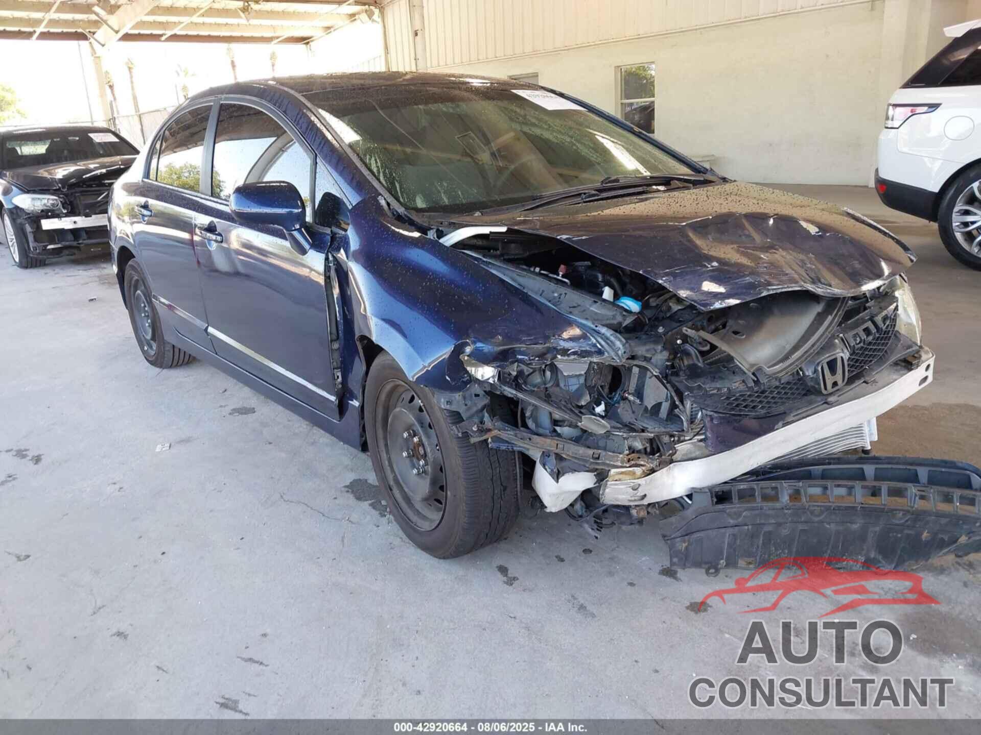 HONDA CIVIC 2010 - 19XFA1F50AE076665