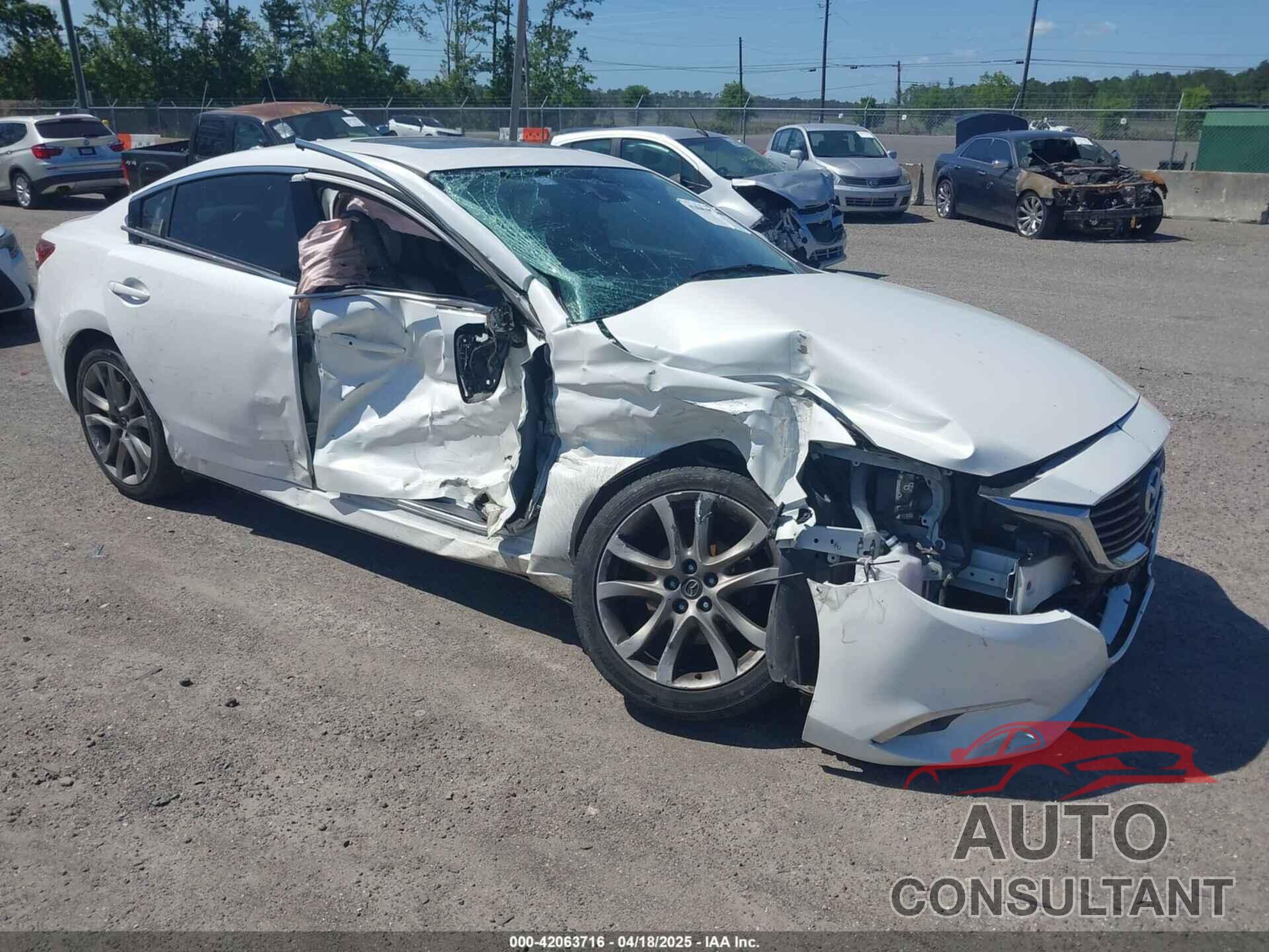 MAZDA MAZDA6 2016 - JM1GJ1W55G1443186