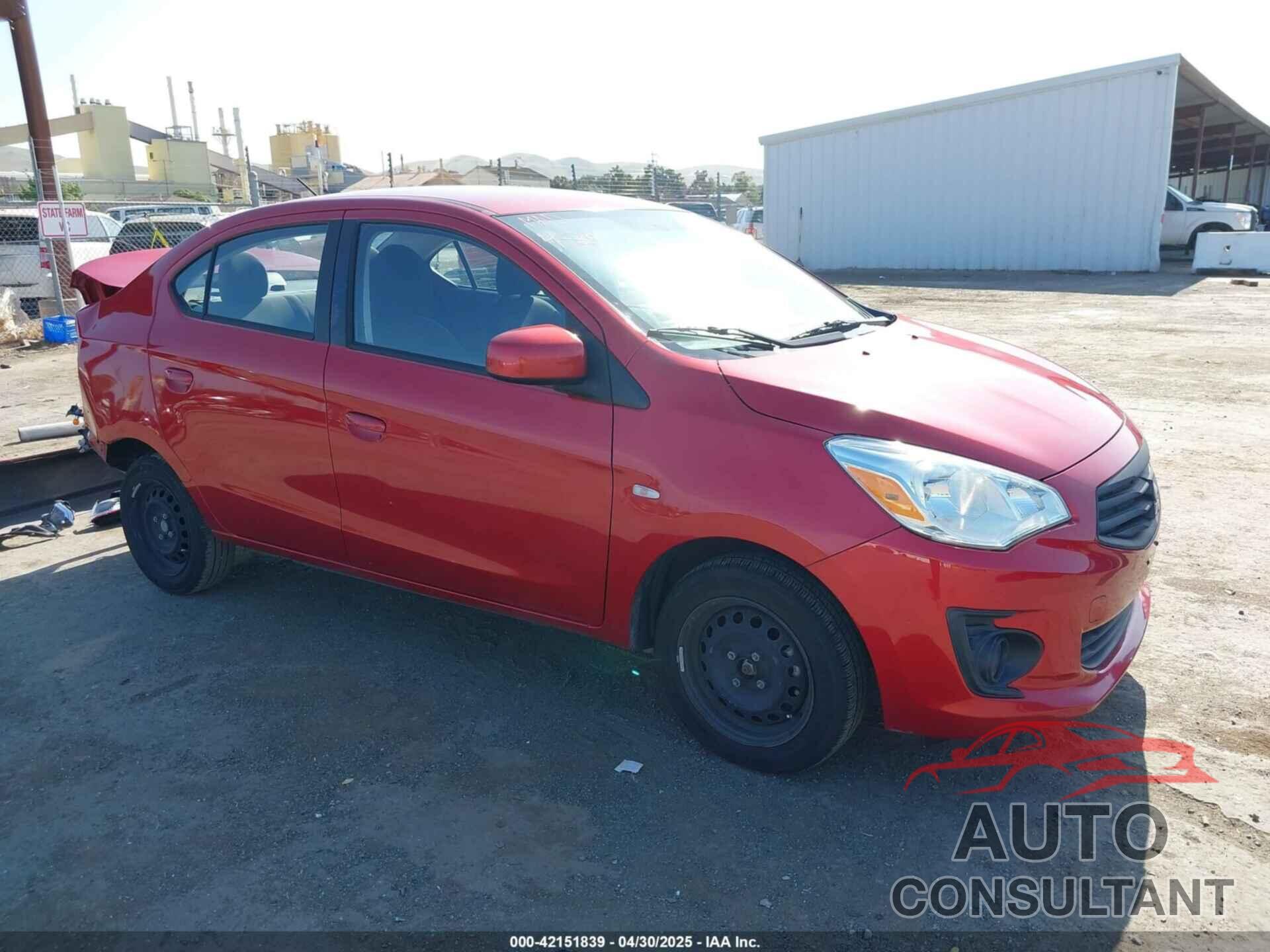 MITSUBISHI MIRAGE G4 2018 - ML32F3FJ0JHF02699
