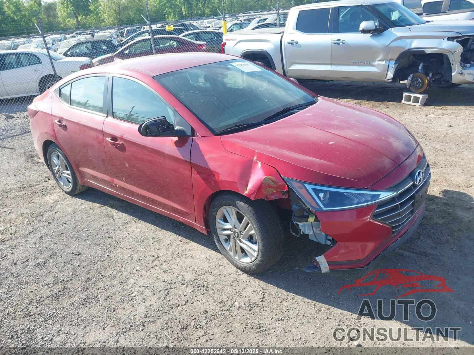 HYUNDAI ELANTRA 2020 - KMHD84LF4LU896801