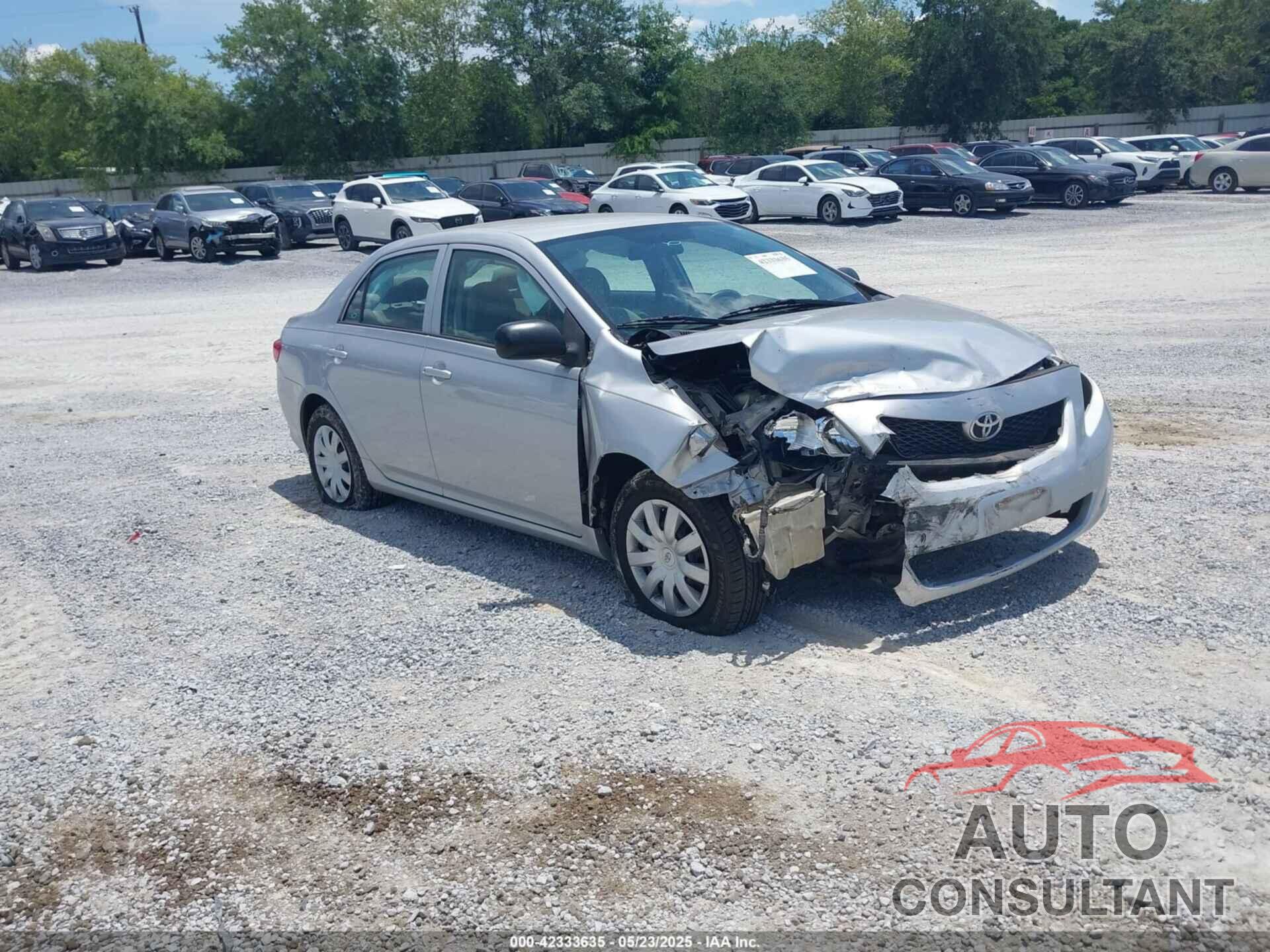 TOYOTA COROLLA 2009 - 1NXBU40E49Z032192