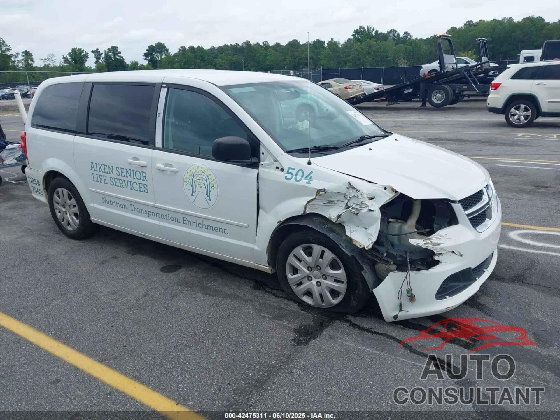 DODGE GRAND CARAVAN 2014 - 2C4RDGBG7ER292130