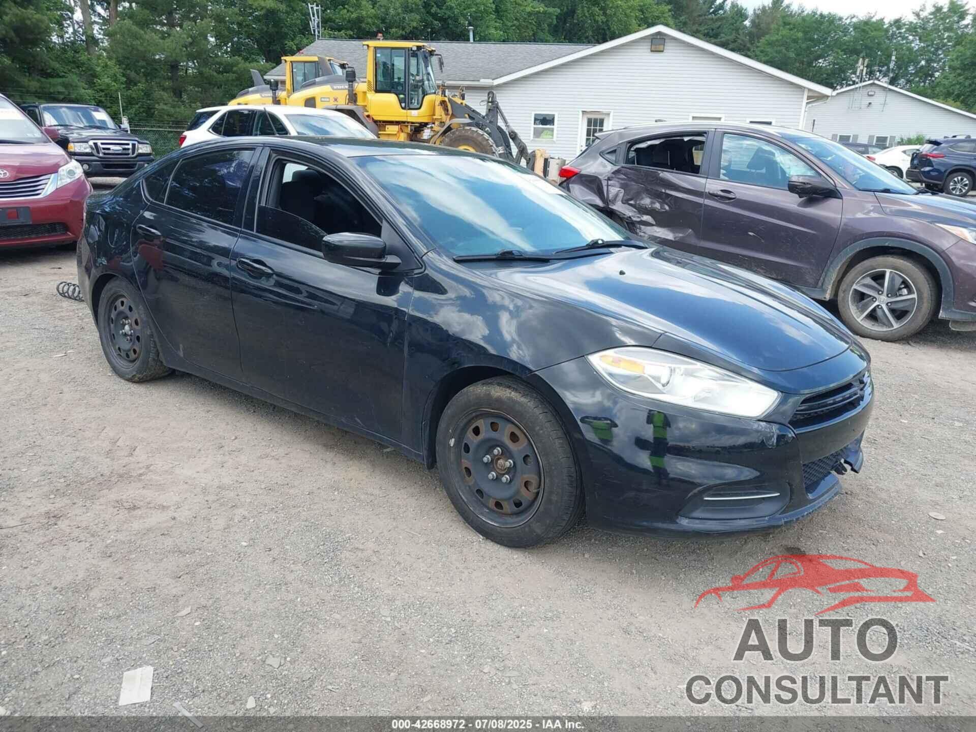 DODGE DART 2015 - 1C3CDFAAXFD150327