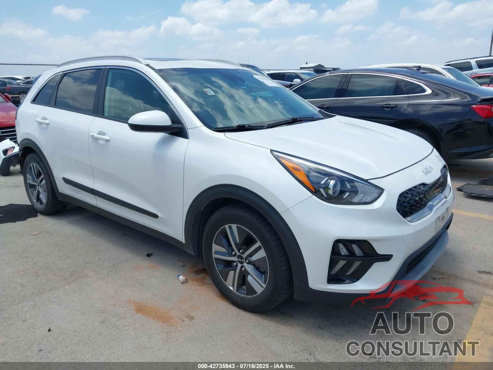 KIA NIRO 2022 - KNDCB3LC8N5535523