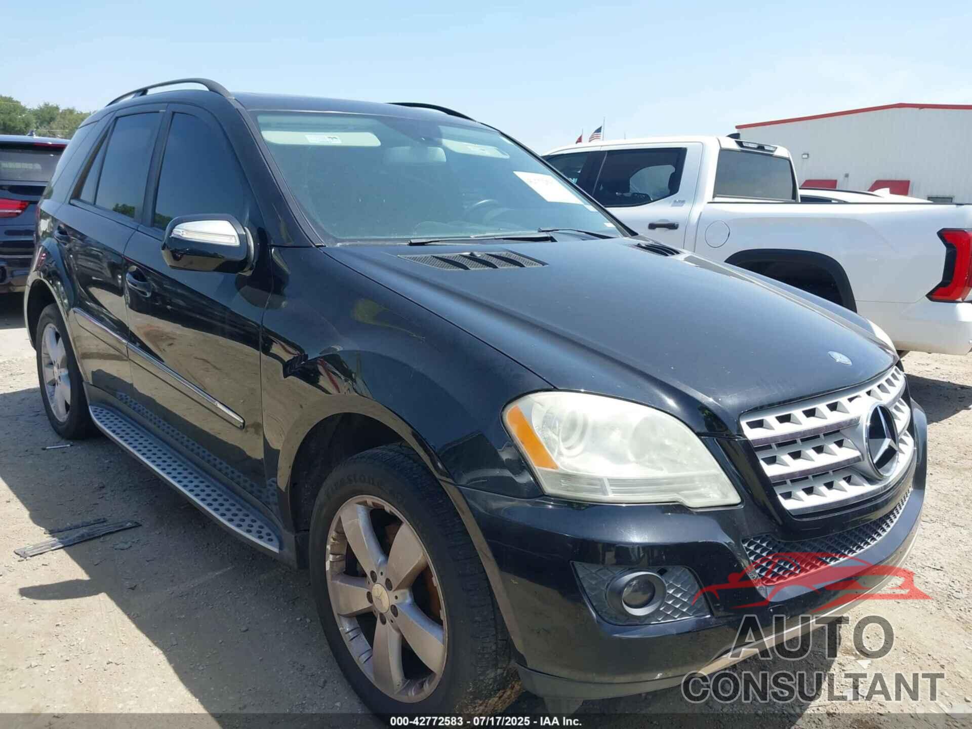 MERCEDES-BENZ ML 350 2009 - 4JGBB56E79A515681