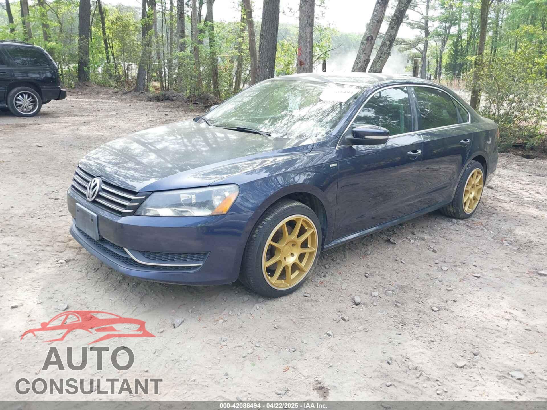 VOLKSWAGEN PASSAT 2014 - 1VWAT7A37EC020875