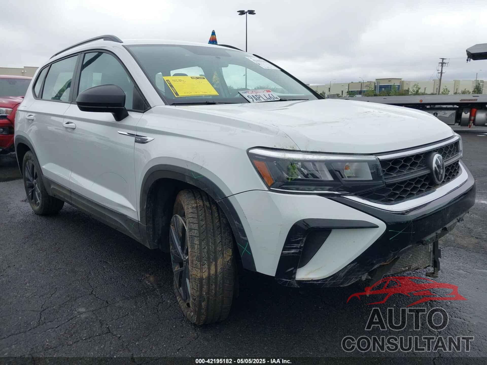 VOLKSWAGEN TAOS 2022 - 3VVCX7B20NM056509