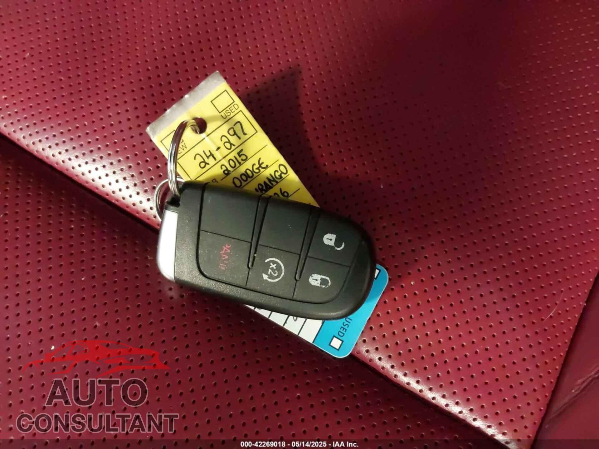 DODGE DURANGO 2015 - 1C4SDJCT6FC938326