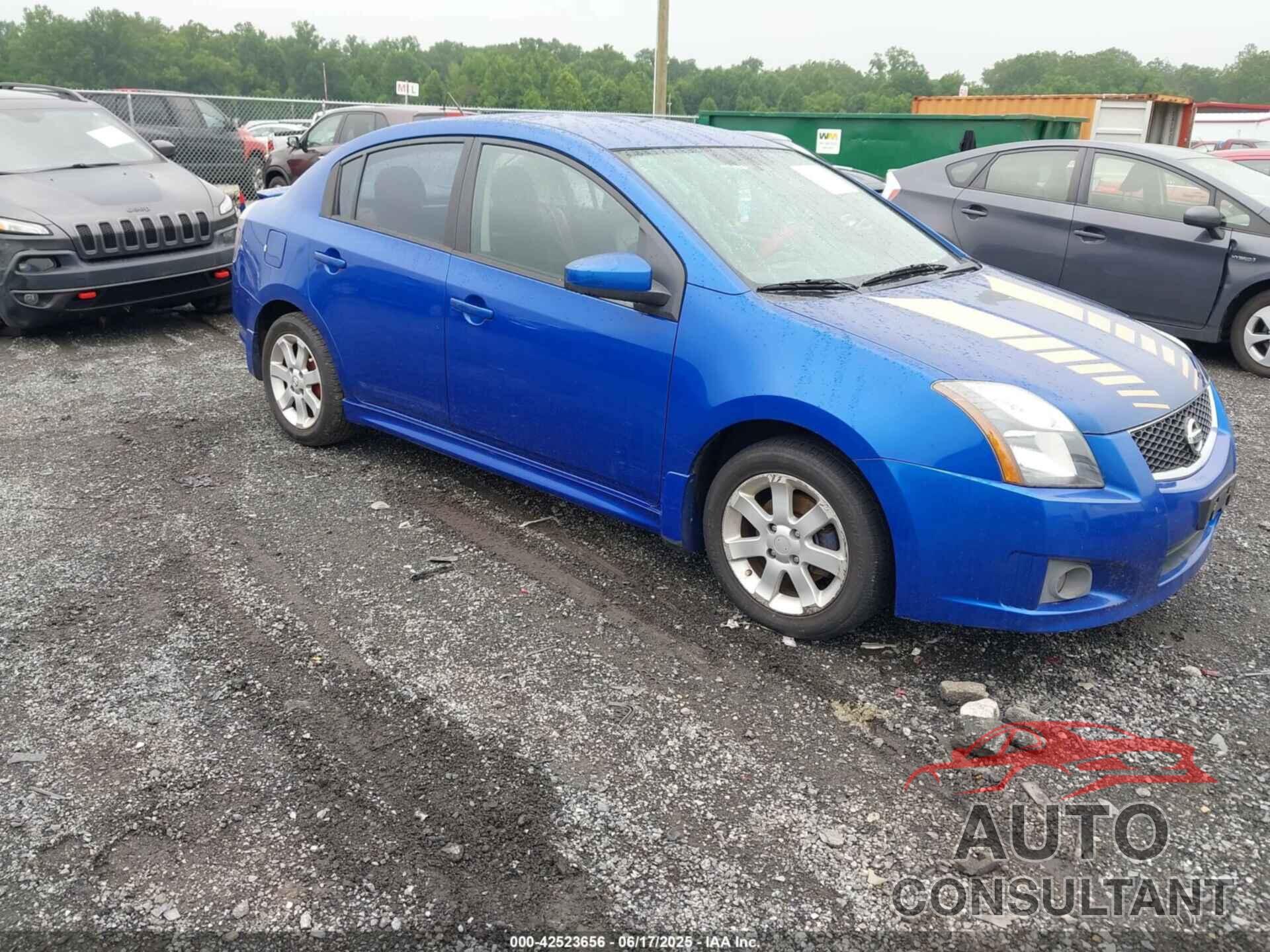 NISSAN SENTRA 2012 - 3N1AB6AP1CL636403