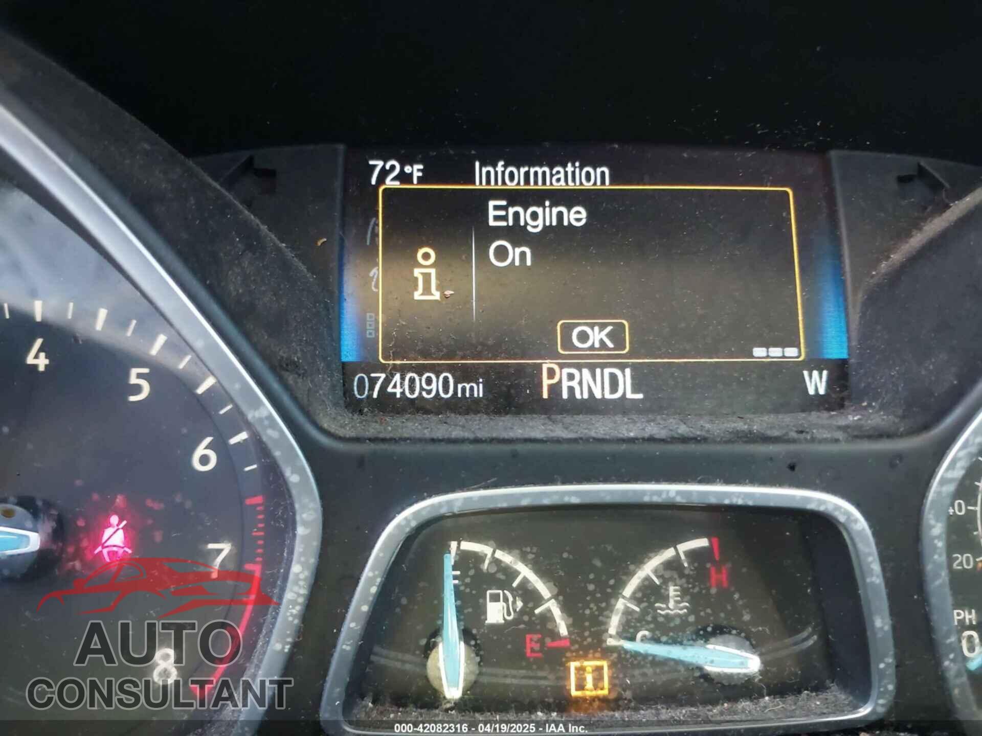 FORD FOCUS 2016 - 1FADP3F26GL344275