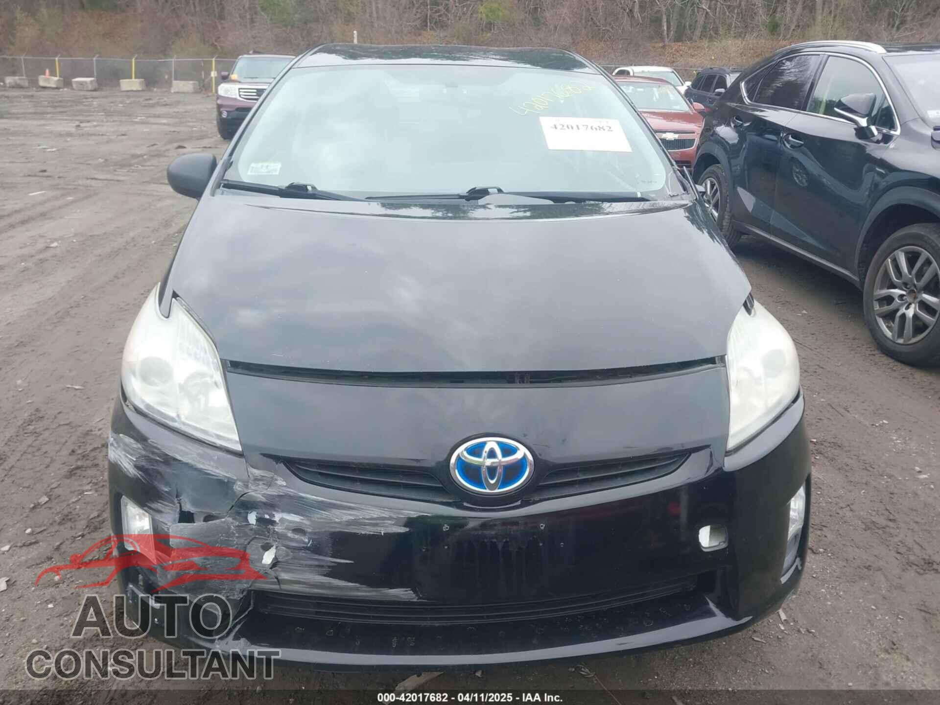 TOYOTA PRIUS 2011 - JTDKN3DU2B1385471