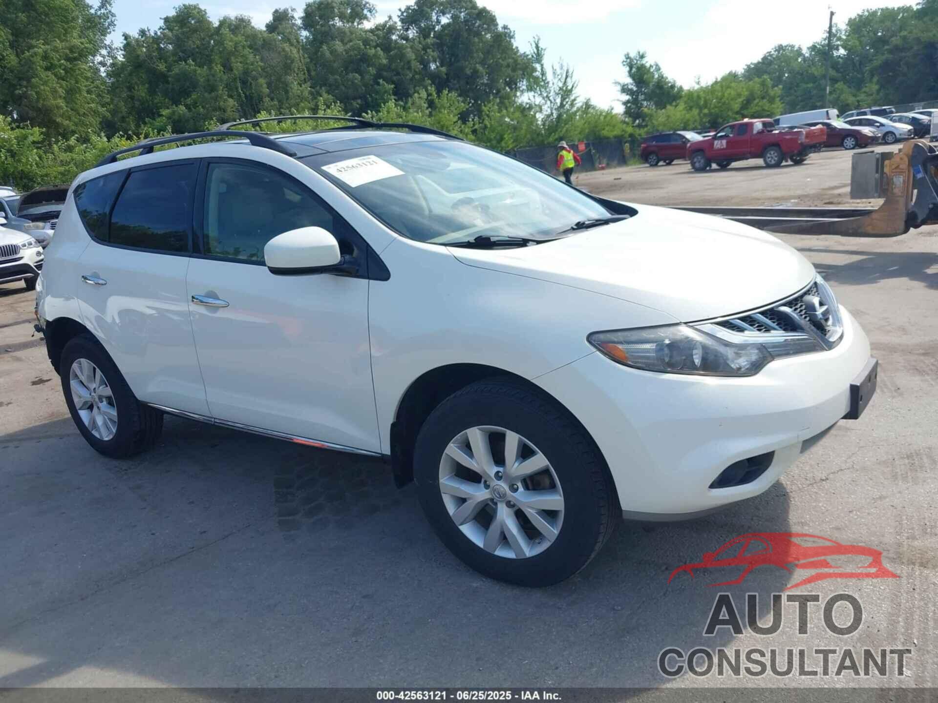 NISSAN MURANO 2013 - JN8AZ1MW3DW322685