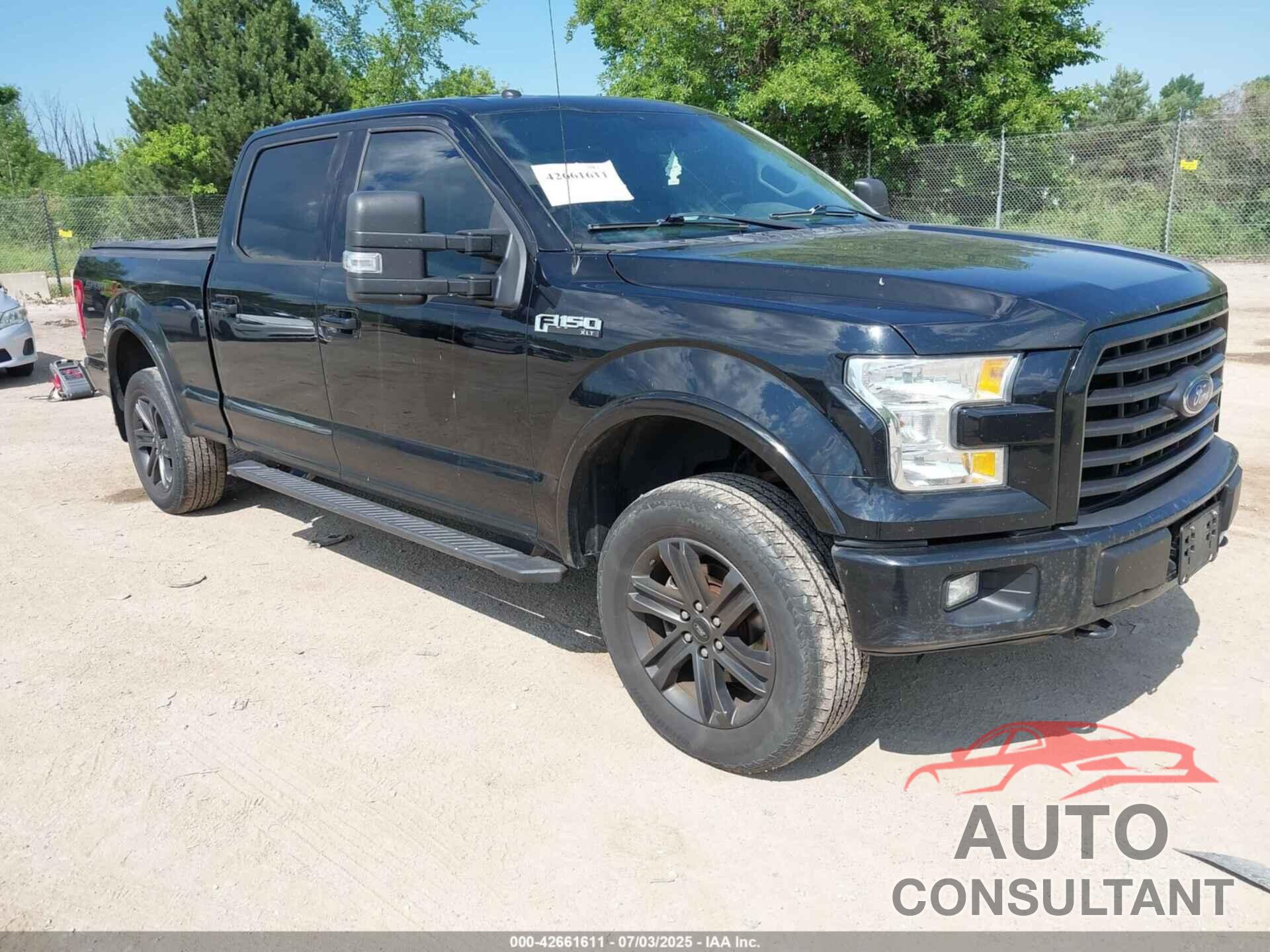FORD F-150 2016 - 1FTFW1EF8GFC41162