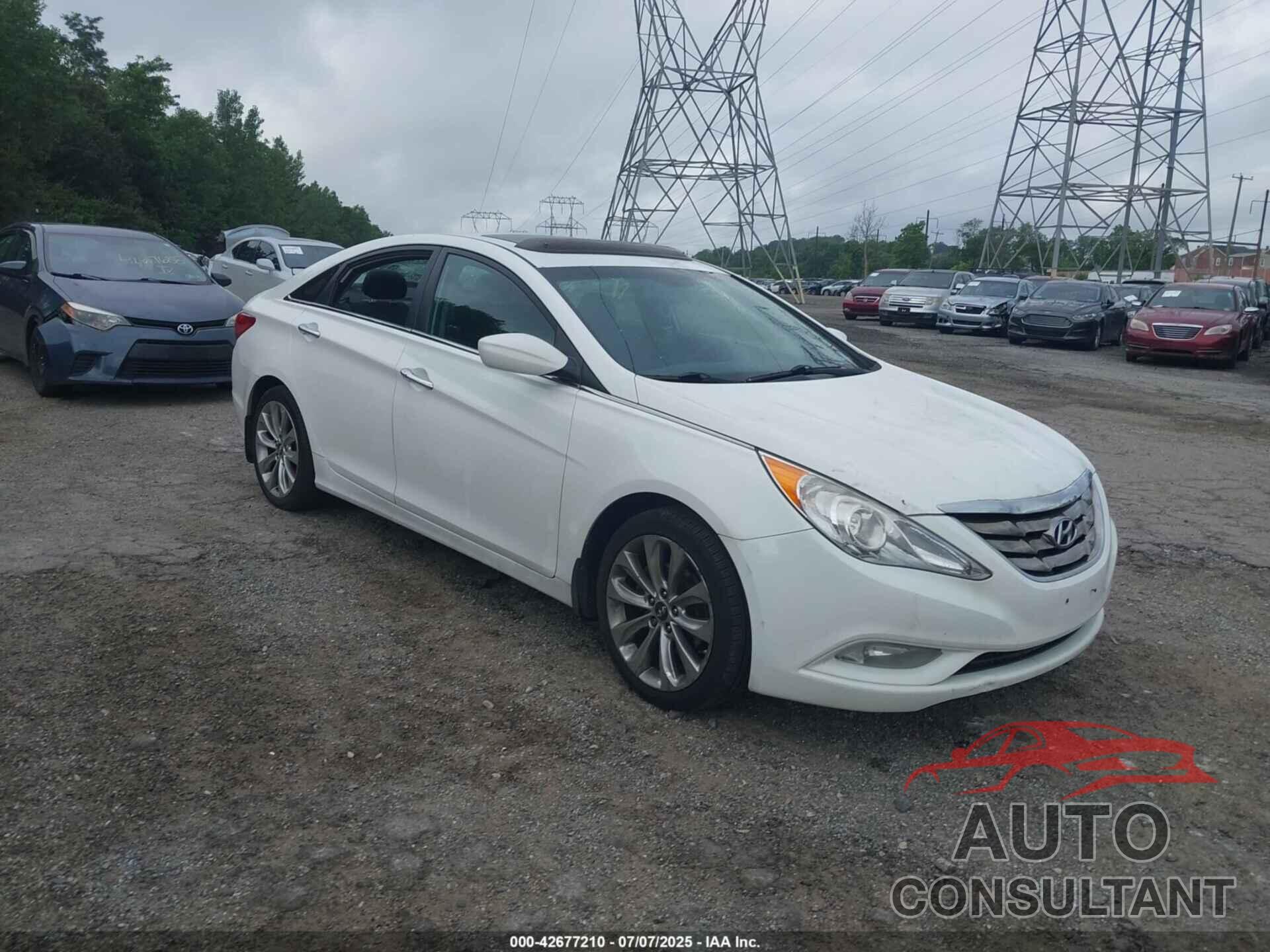 HYUNDAI SONATA 2013 - 5NPEC4AC5DH796640