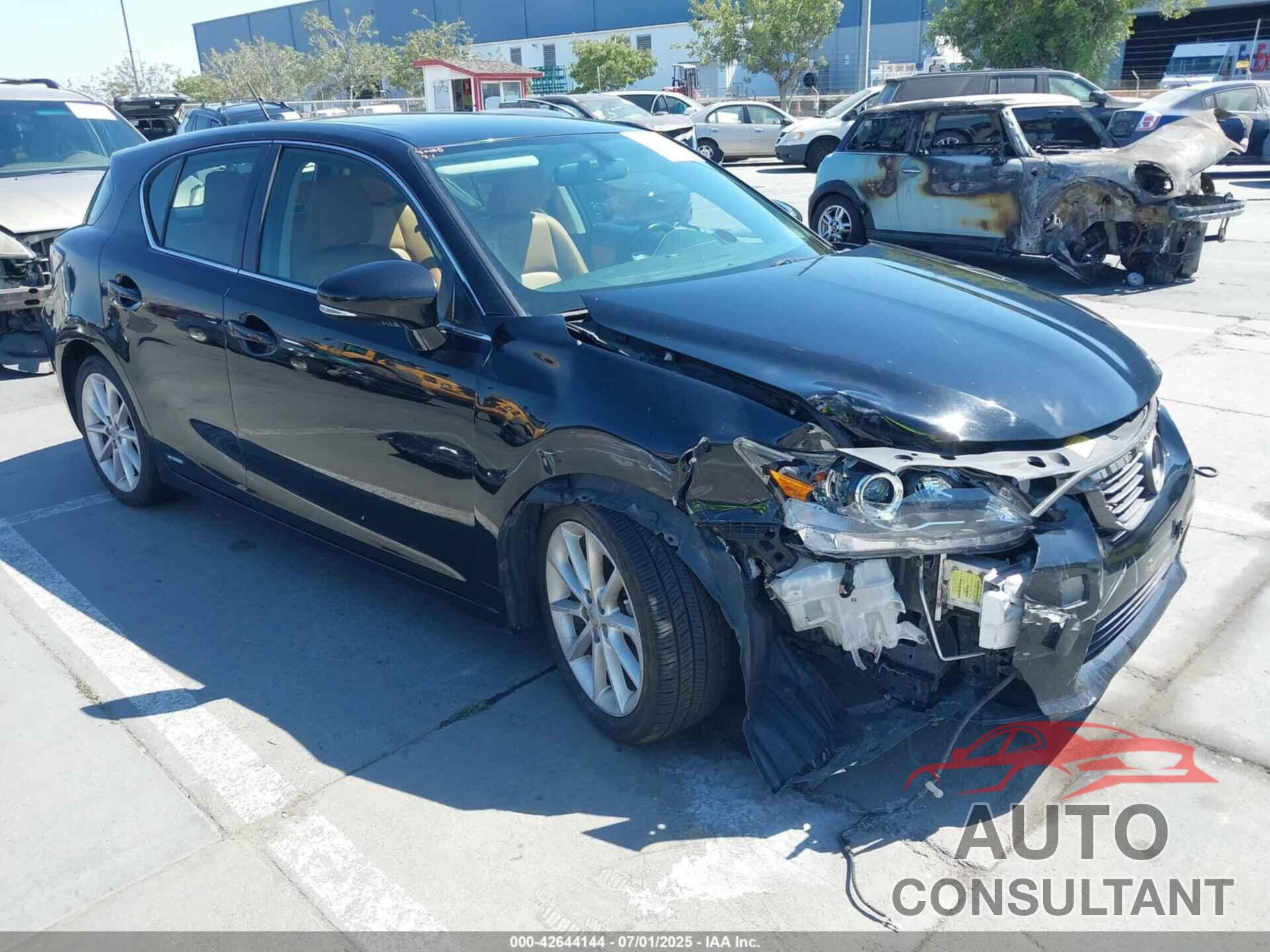 LEXUS CT 200H 2013 - JTHKD5BH9D2161971