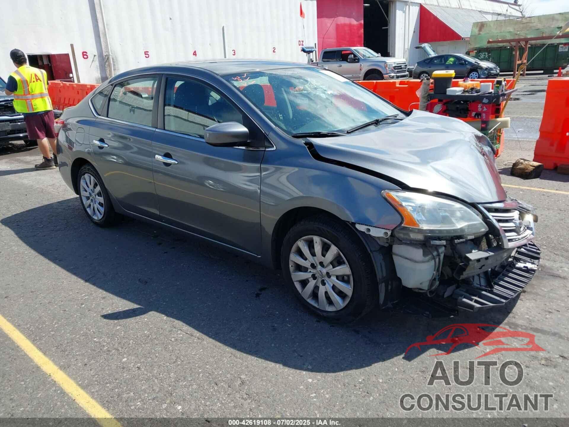 NISSAN SENTRA 2015 - 3N1AB7APXFL651959