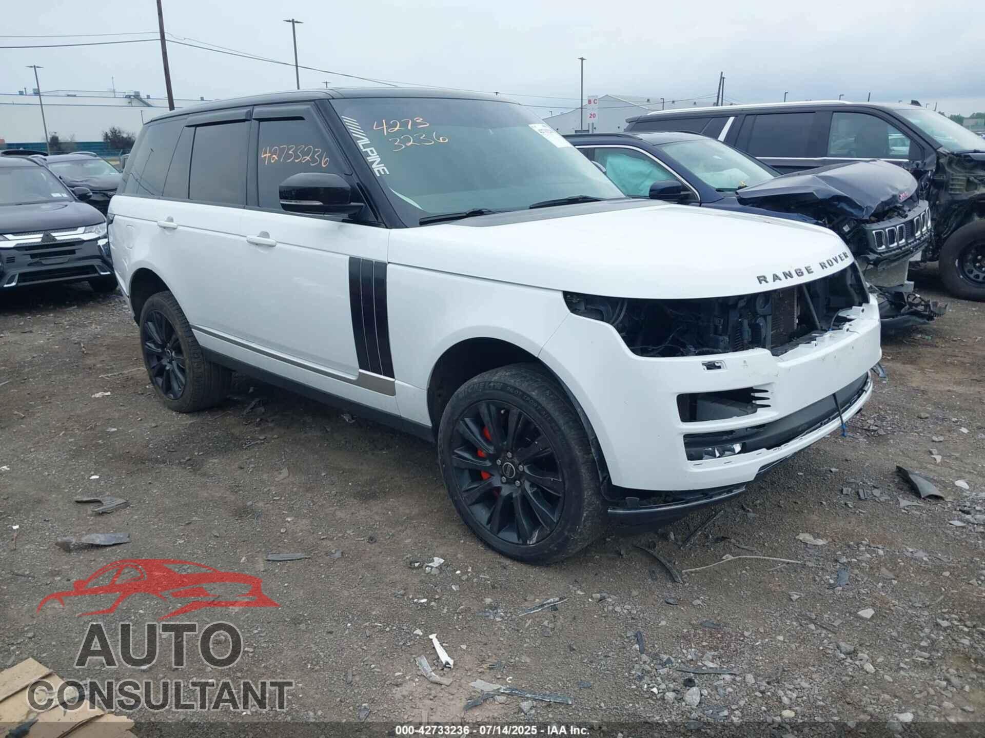LAND ROVER RANGE ROVER 2015 - SALGS2TF3FA234942