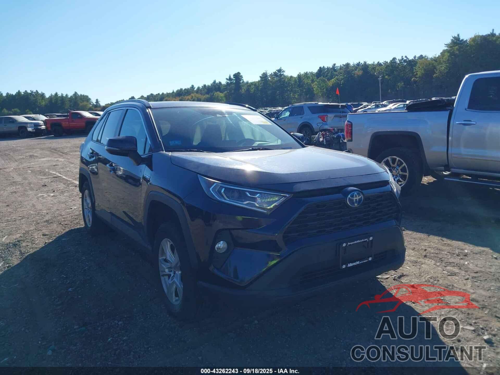 TOYOTA RAV4 HYBRID 2020 - 2T3RWRFV8LW062484