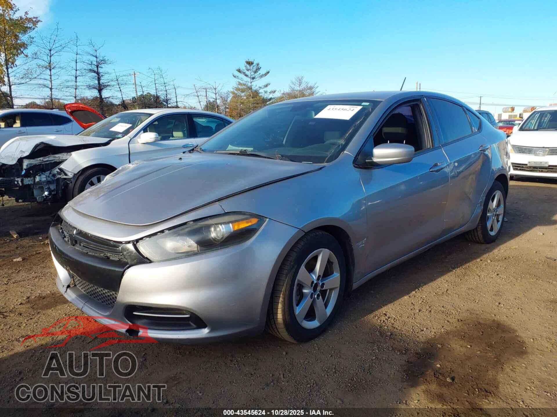 DODGE DART 2015 - 1C3CDFBB7FD174303