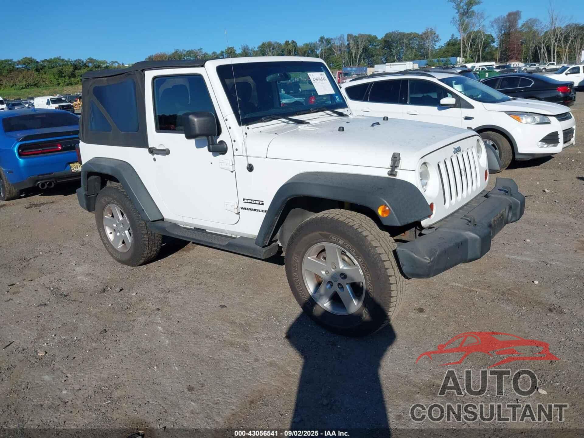 JEEP WRANGLER 2012 - 1C4AJWAG1CL193973