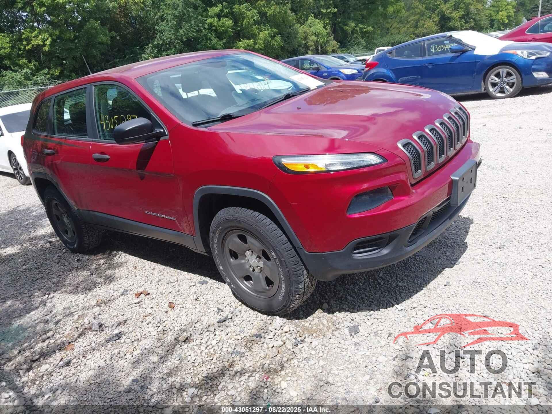 JEEP CHEROKEE 2016 - 1C4PJMAS3GW255042