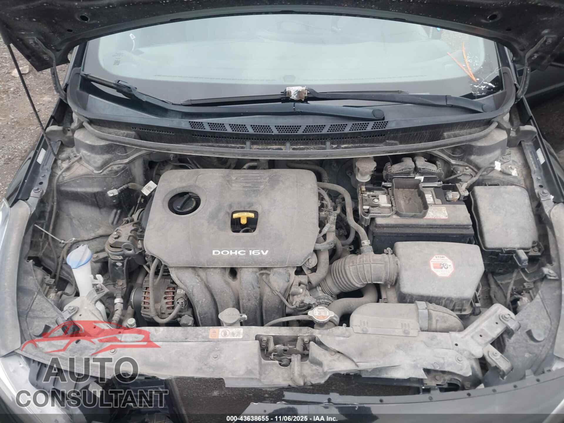KIA FORTE 2017 - 3KPFK4A7XHE033081
