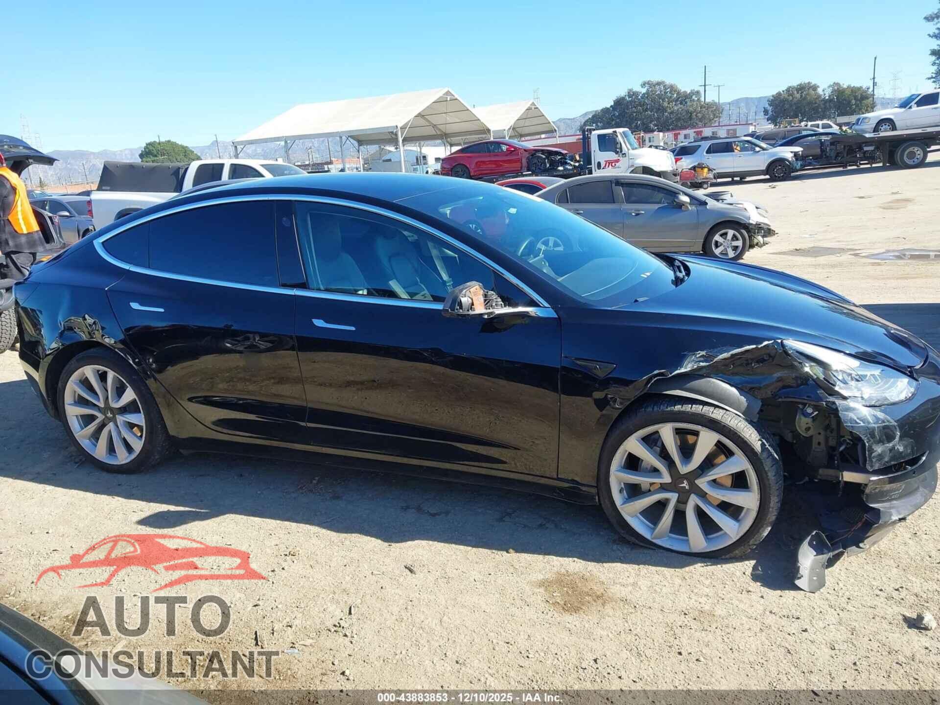 TESLA MODEL 3 2019 - 5YJ3E1EA9KF425324