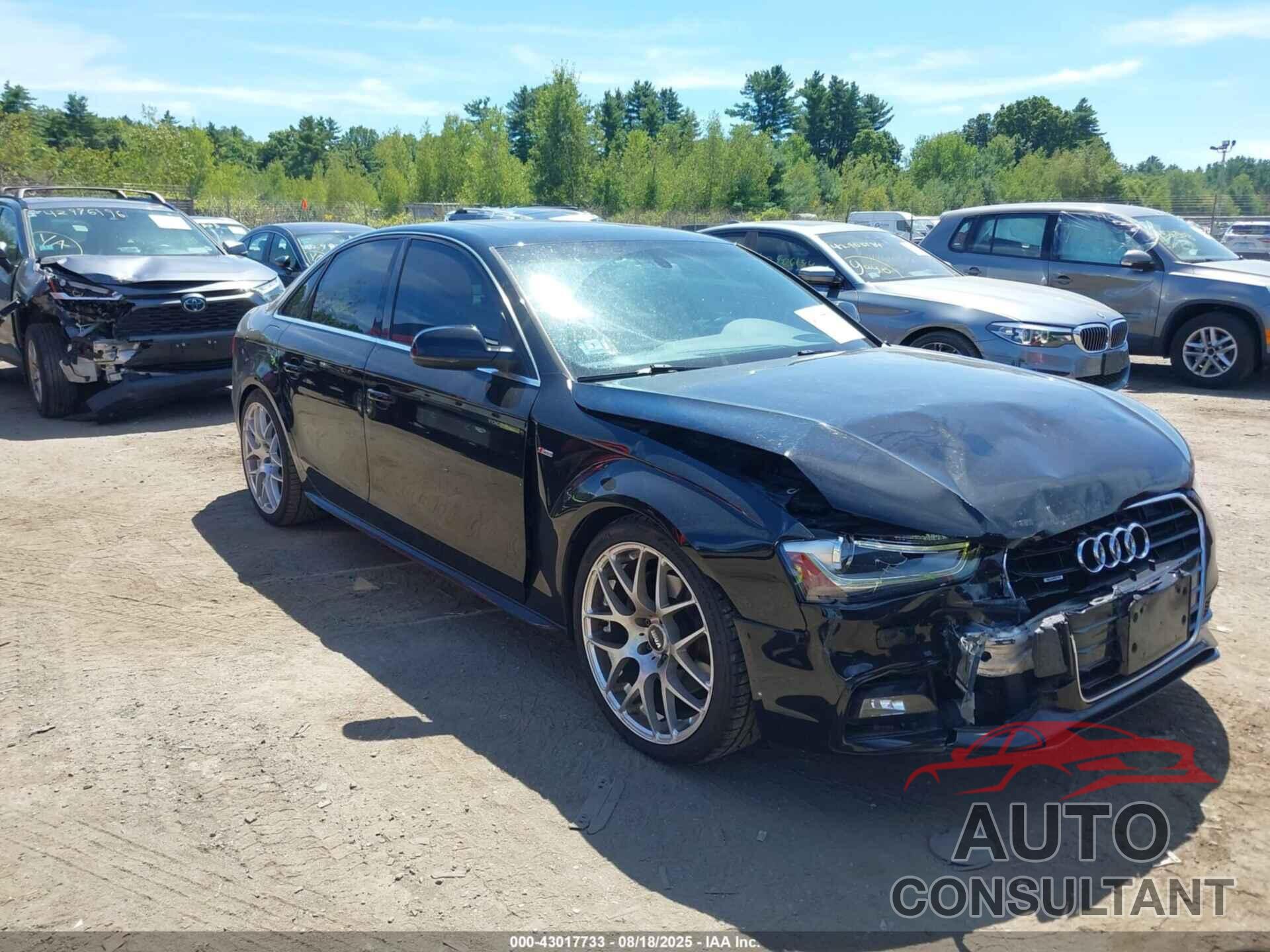 AUDI A4 2014 - WAUBFAFL2EA055112