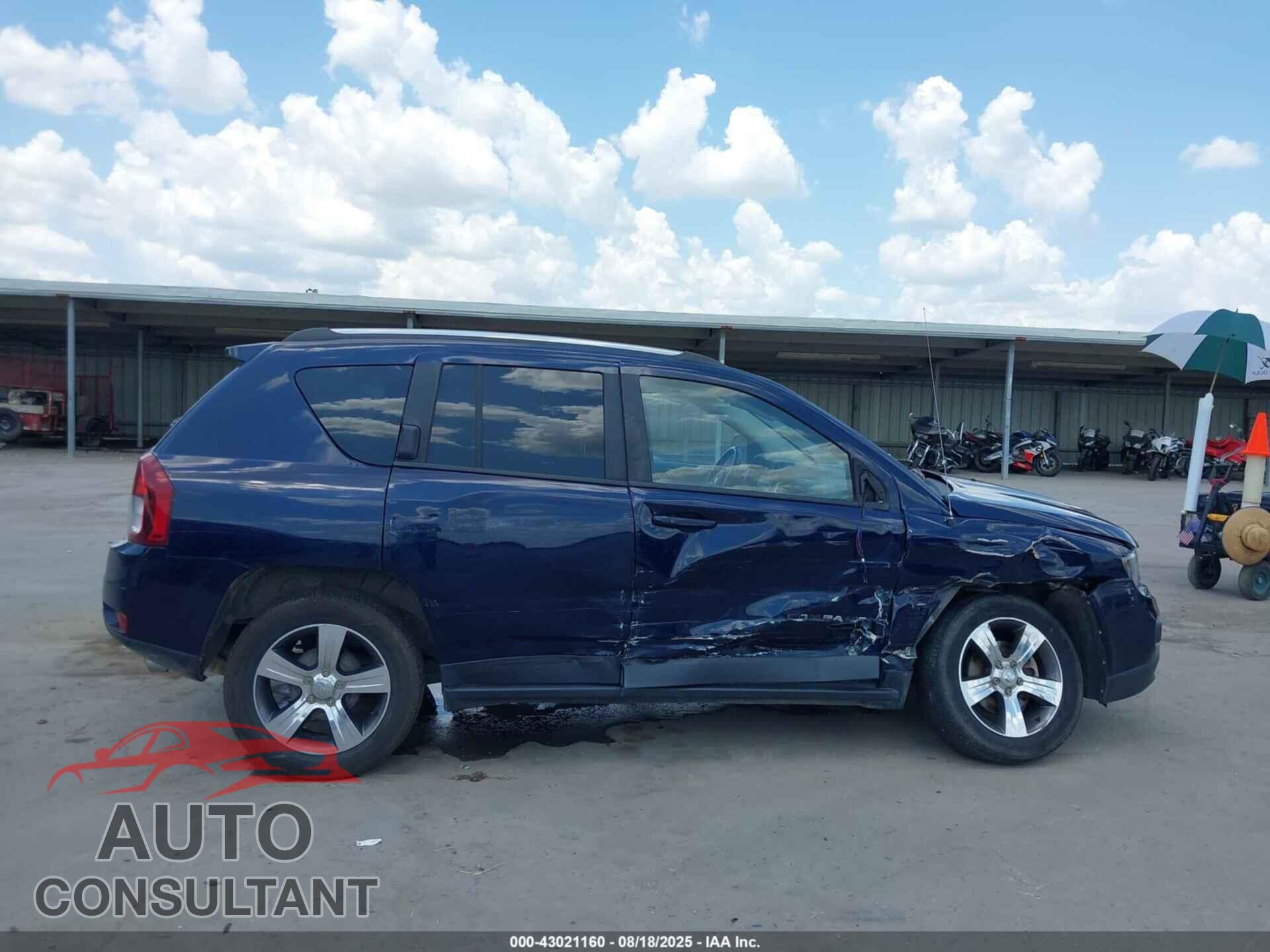 JEEP COMPASS 2017 - 1C4NJCEBXHD199500
