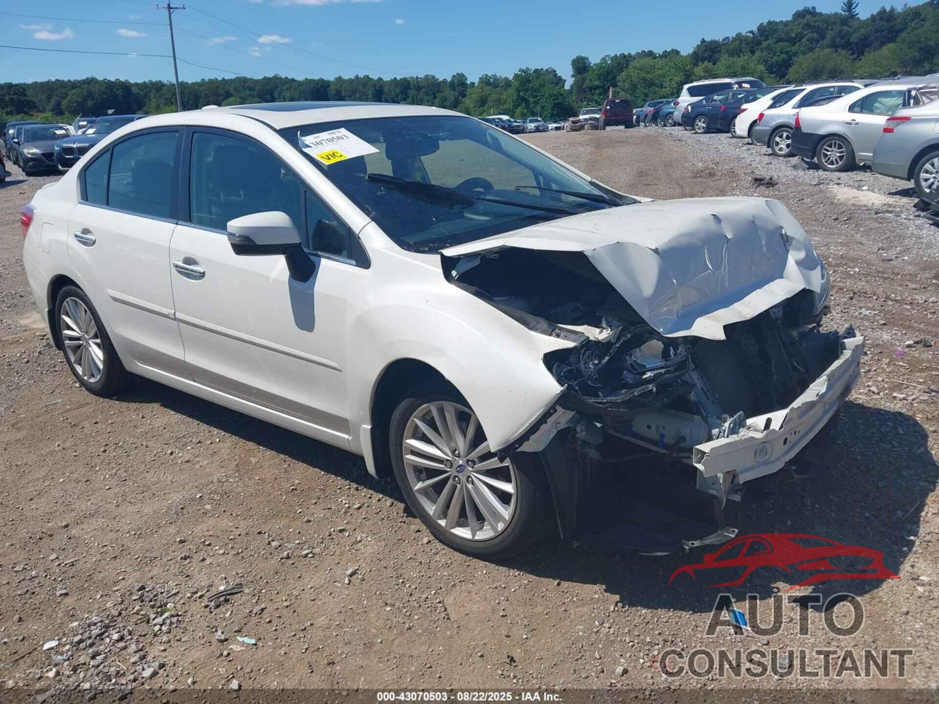 SUBARU IMPREZA 2016 - JF1GJAK68GH015656