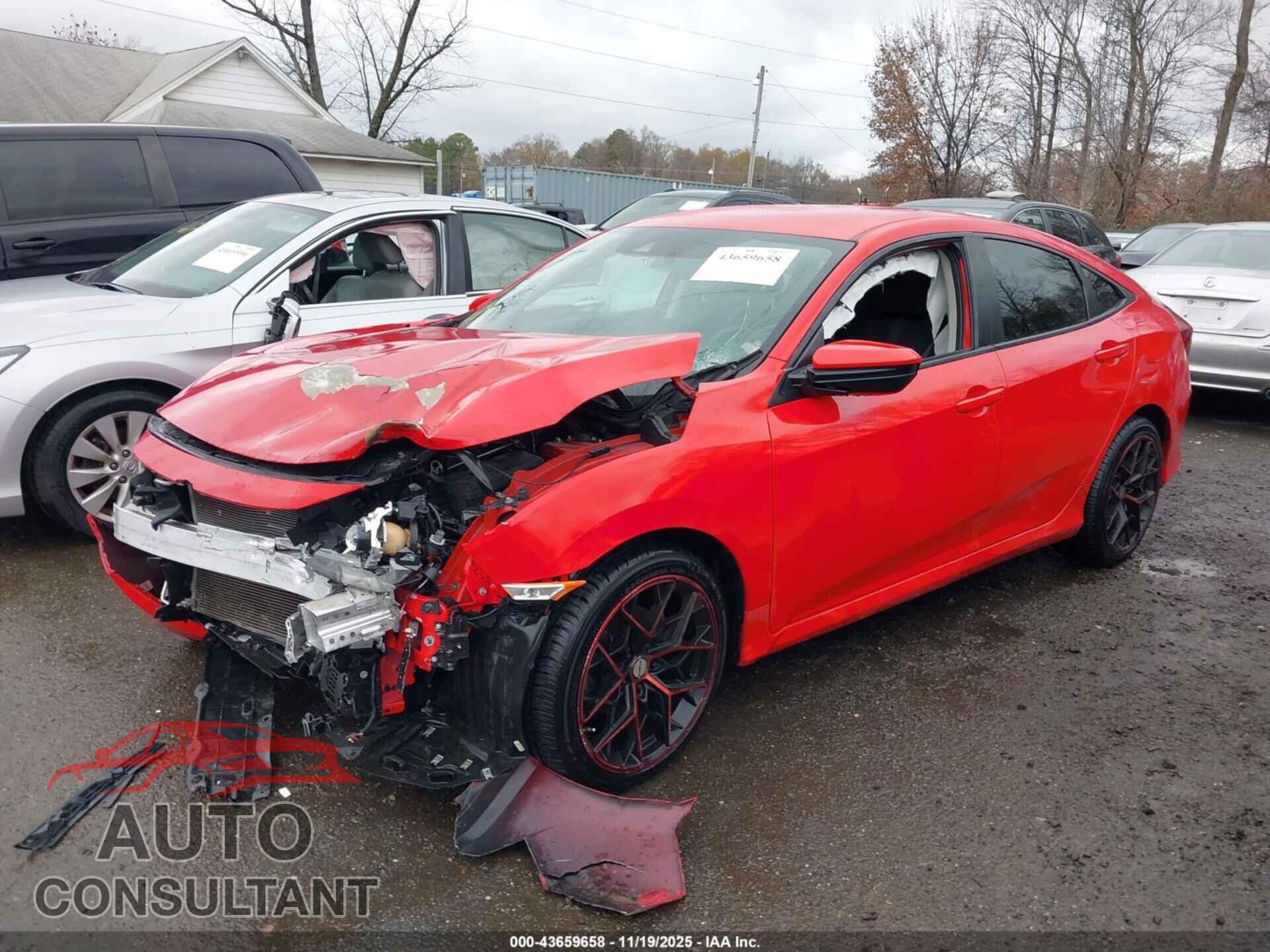 HONDA CIVIC 2019 - 2HGFC2F62KH525912