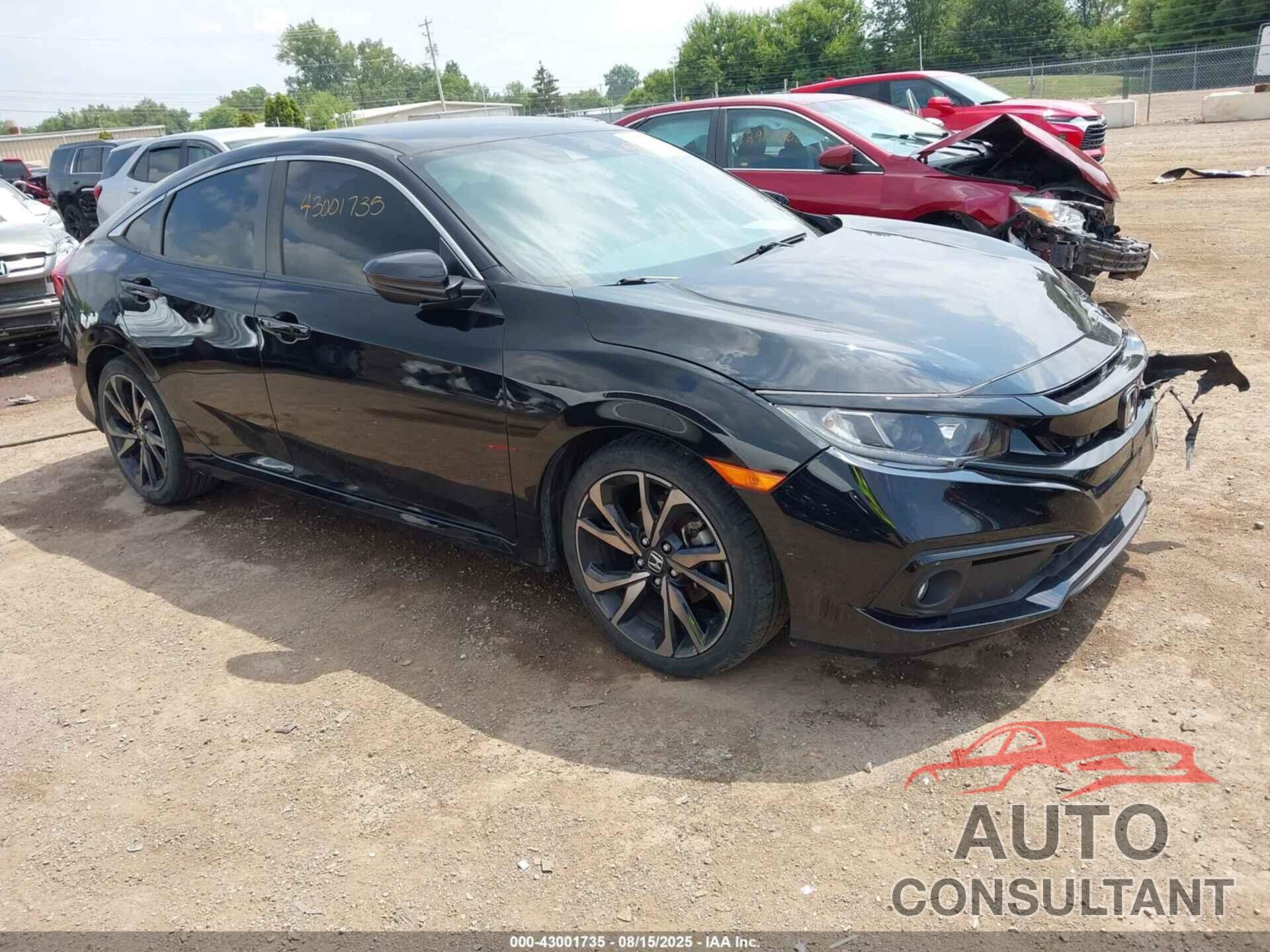 HONDA CIVIC 2021 - 2HGFC2F8XMH527881