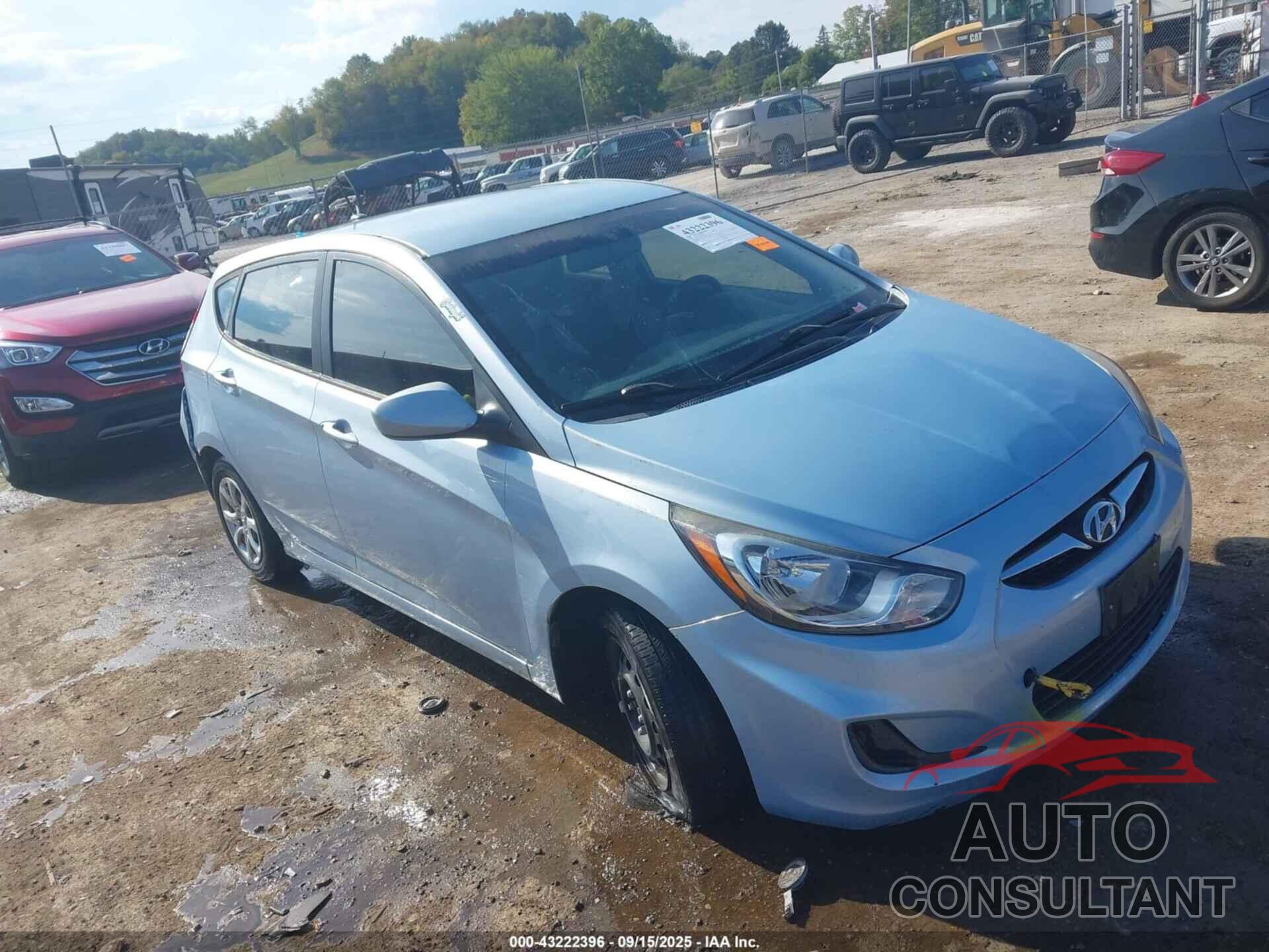 HYUNDAI ACCENT 2013 - KMHCT5AE8DU118061